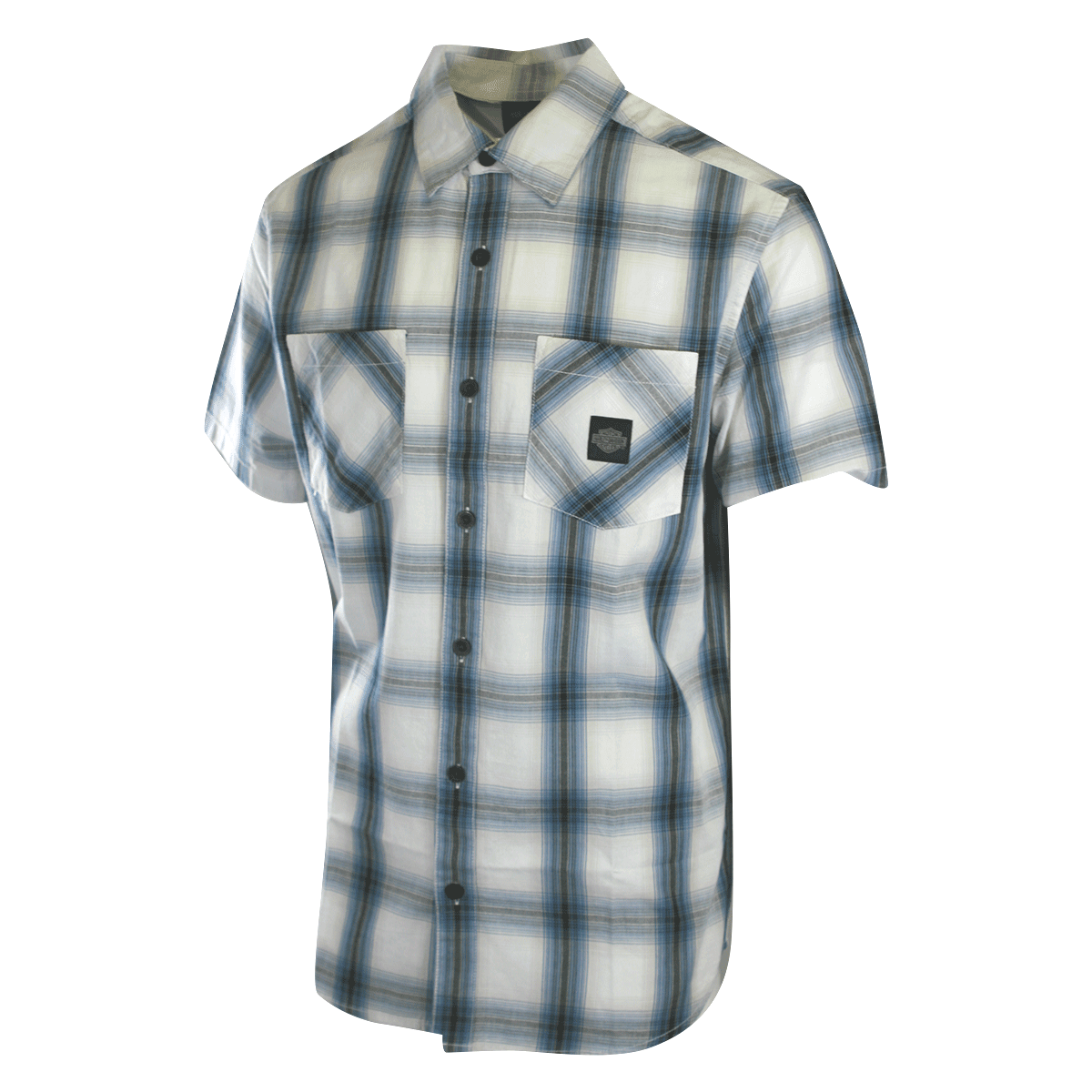 HD Branded Men's Shirt Plaid Forever S/S Woven
