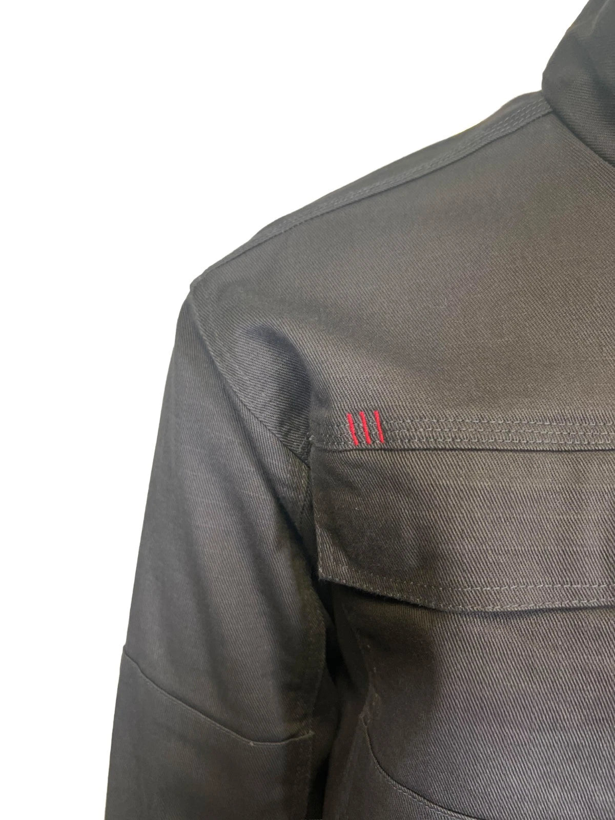 Ariat FR Men's Dark Grey Canvas Stretch Jacket Long Sleeve (S63)