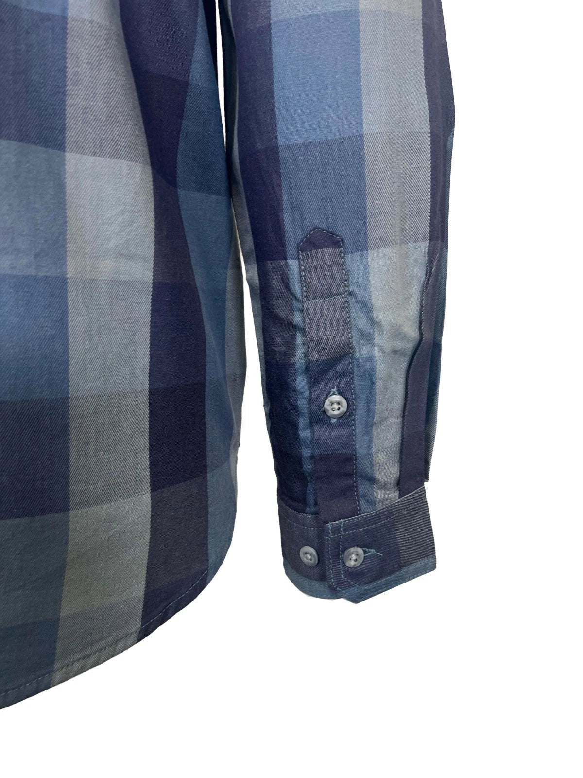 Carhartt FR Men's Blue Shirt Rugged Flex Original Fit Plaid L/S (S368)