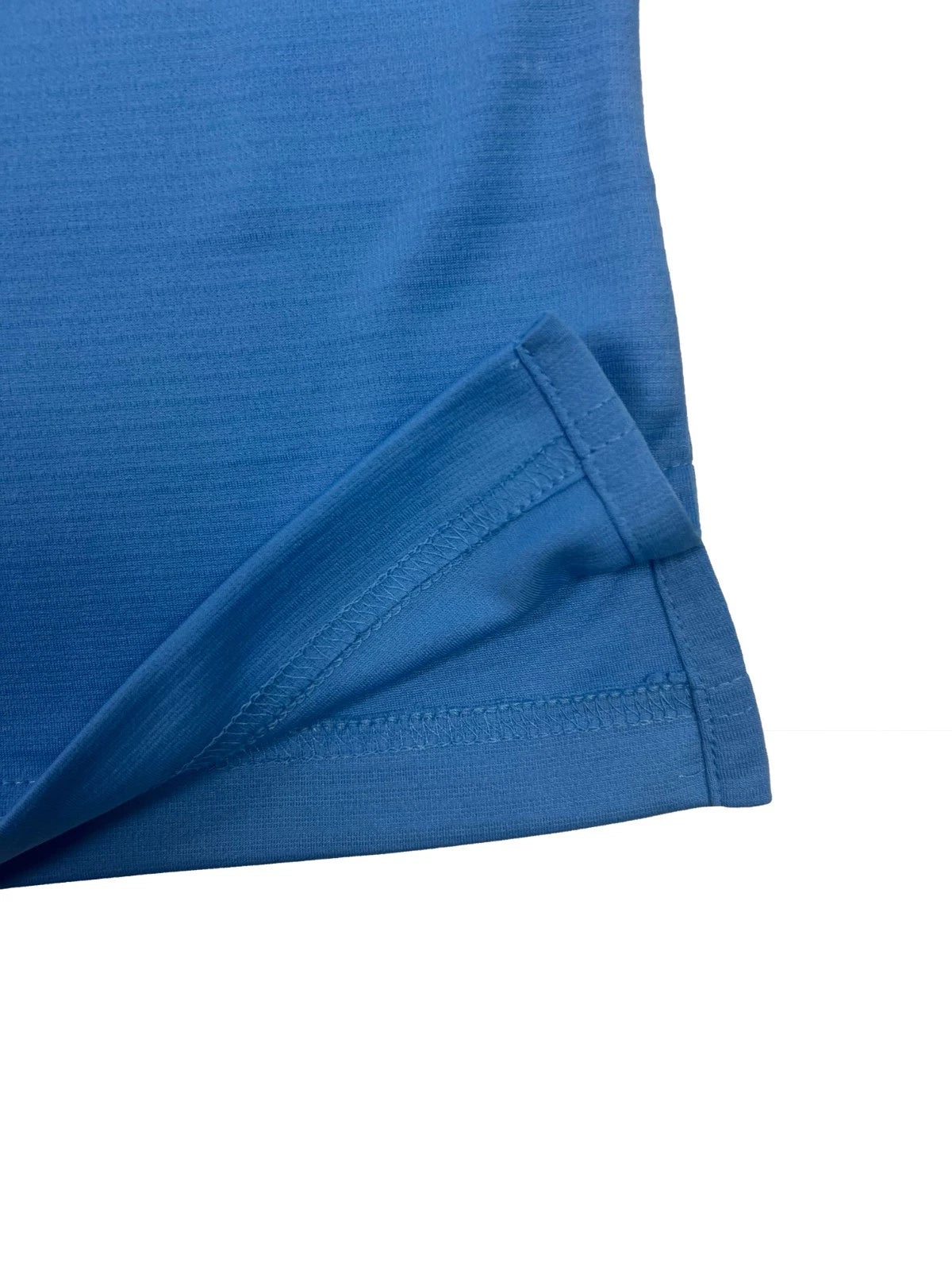Greg Norman Men's Blue T-Shirt - Polo Play Dry UPF Performance Fabric S/S (S17)
