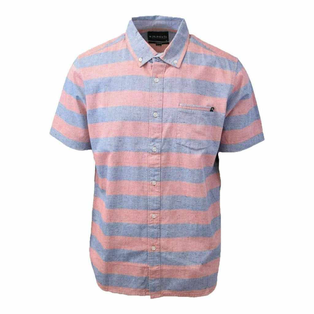 Rip Curl Men's Stripe S/S Woven Shirt (Retail $55)