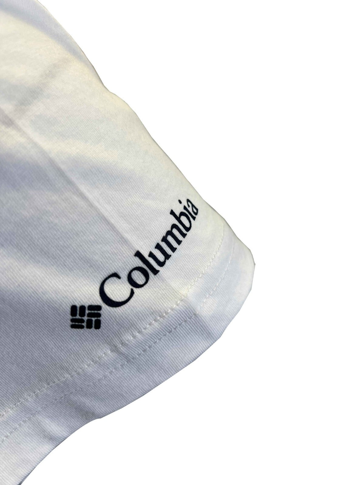 Columbia Men's White T-Shirt Path Lake II Graphic Brush With Nature S/S (S04)