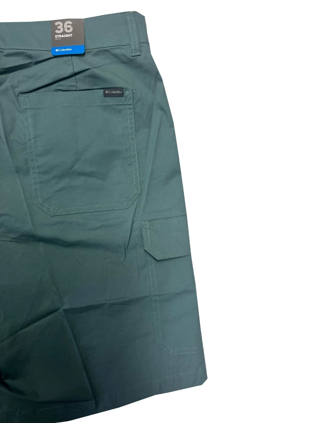 Columbia Men's Green Short Cargo Rapid Rivers Omni-Shade UPF 10" Inseam (347)