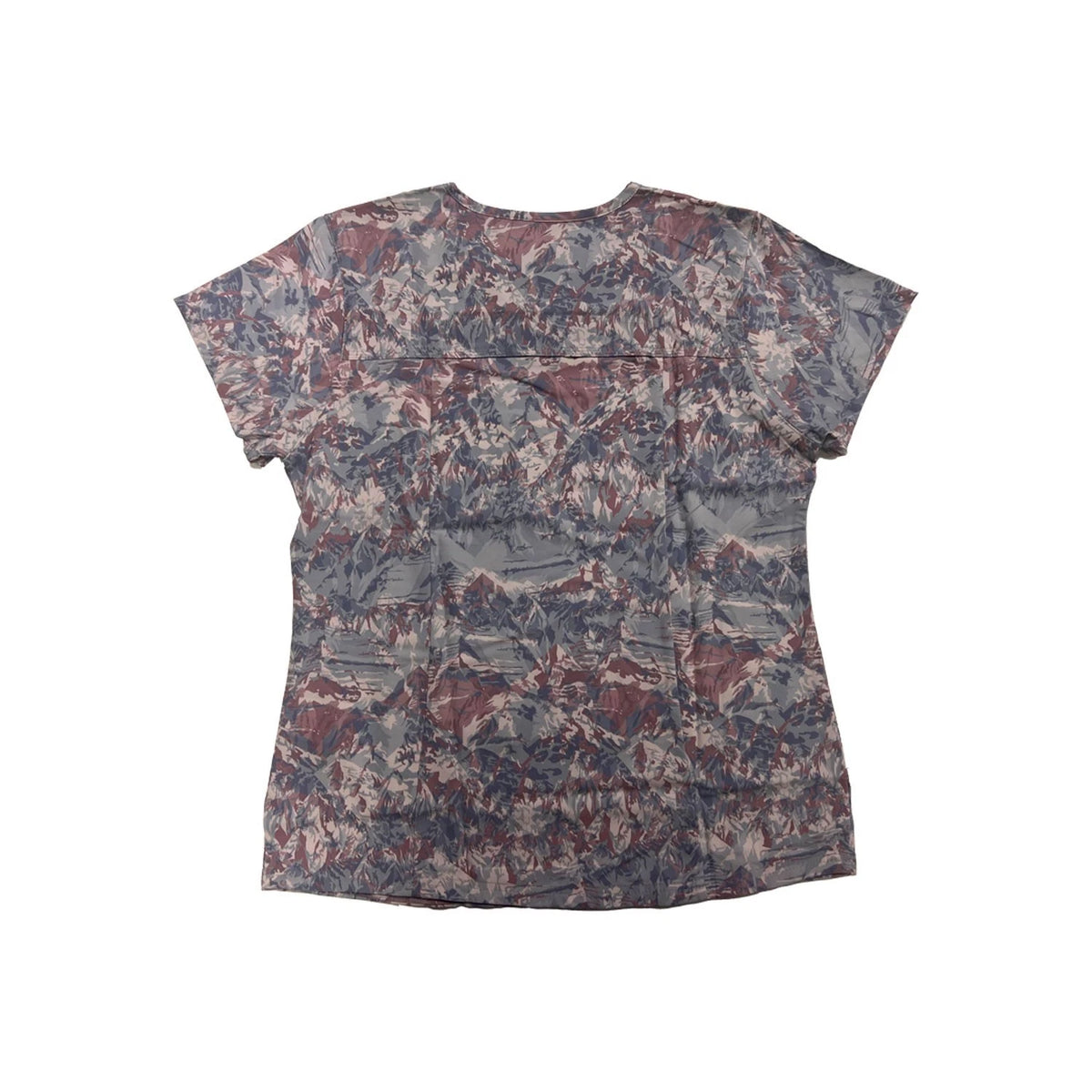 Carhartt Women's Snowy Ridges Scrub - Cross-Flex V-Neck Print Top (S45)