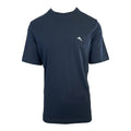 Tommy Bahama Men's Navy Blue T-Shirt Crew Neck Bali Skyline Blue Logo Tee (S53)