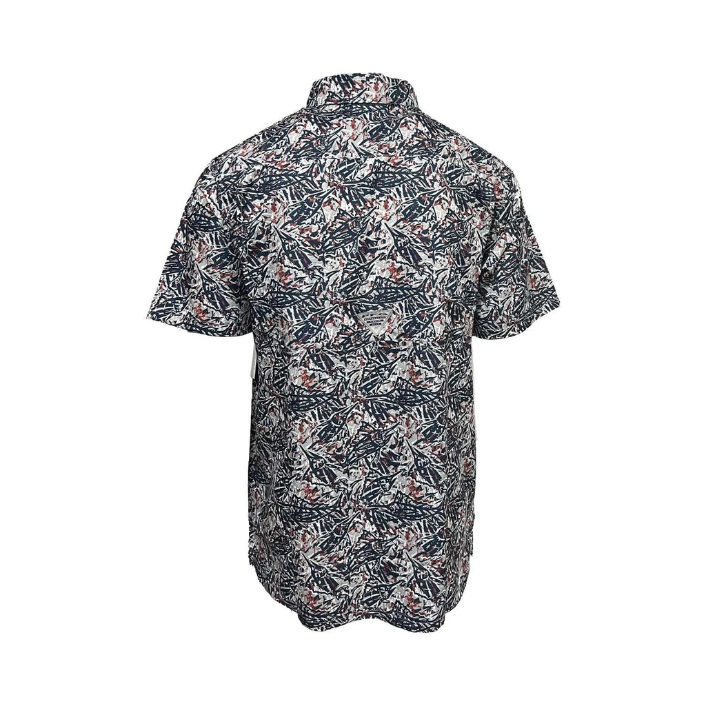 Columbia Men's Nocturnal / Marlin Palms Shirt PFG Super Slack Tide S/S (906)