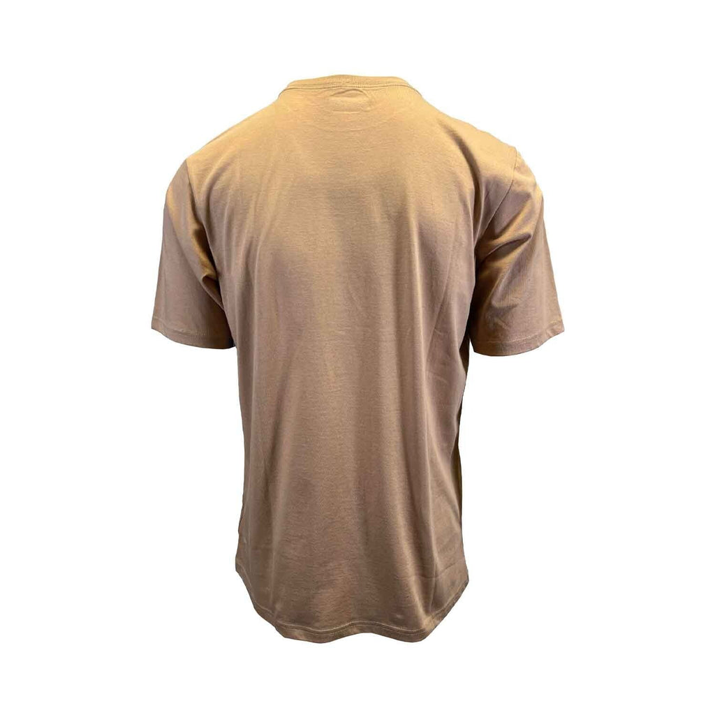Columbia Men's Beige T-Shirt CSC Basic Logo Everyday Wear S/S (S03)