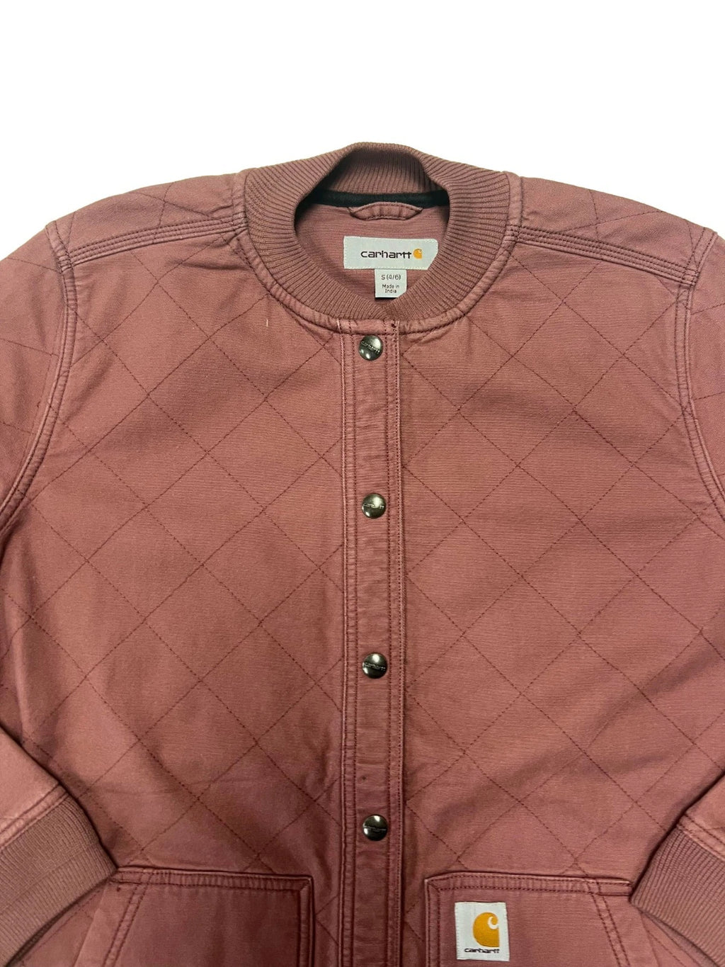 Carhartt Women's Faded Purple Quilted Top Lightweight Jacket (S11)