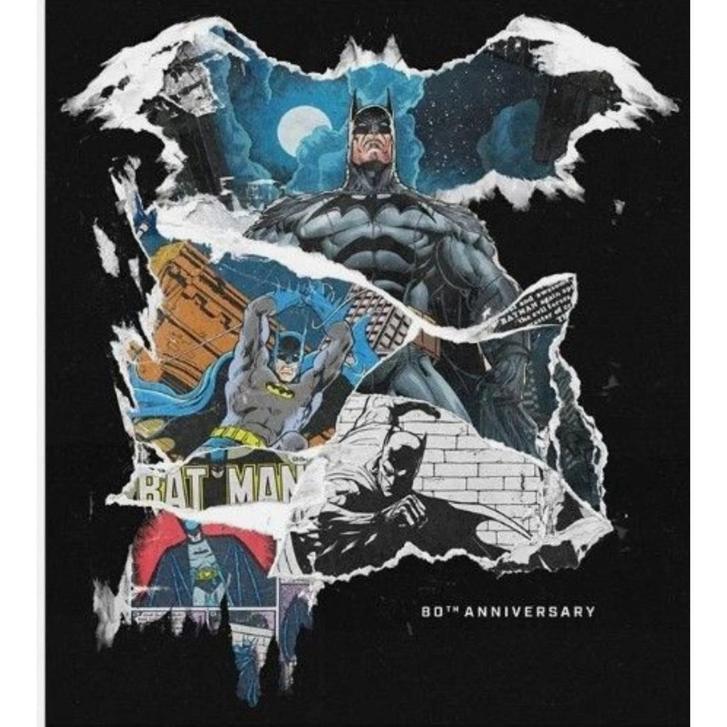 Dc Comics Batman 80th Anniversary Framed Canvas Wall Art - 23.5" x 17"