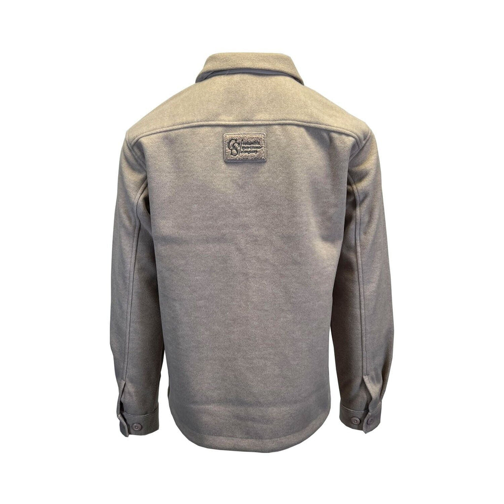 Columbia Men's Shirt Jacket Wallowa L/S- Crushed Clay | Black | Python Green