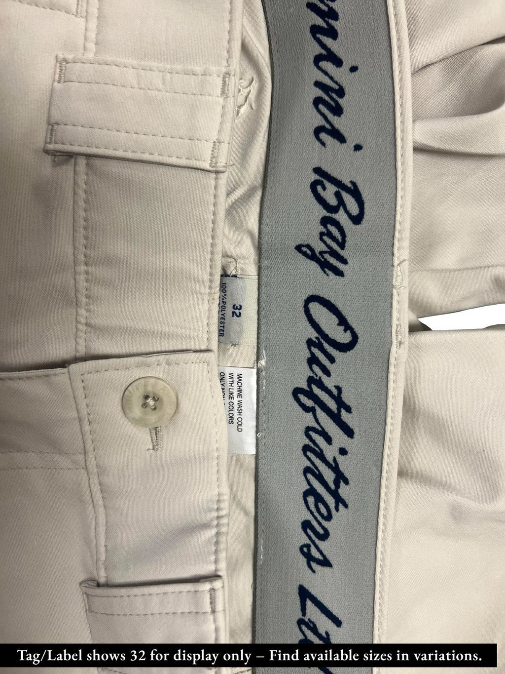 Bimini Bay Outfitters Men's Sandstone Short Bluefin II Performance Cargo (S01)