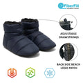 Bench Men's Navy Peacoat Puffer Slippers Indoor FiberFill (S04)