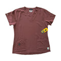 Carhartt Women's Scrub Force Pocket Rugged Flex V-Neck Solid Top D Ring (M03)
