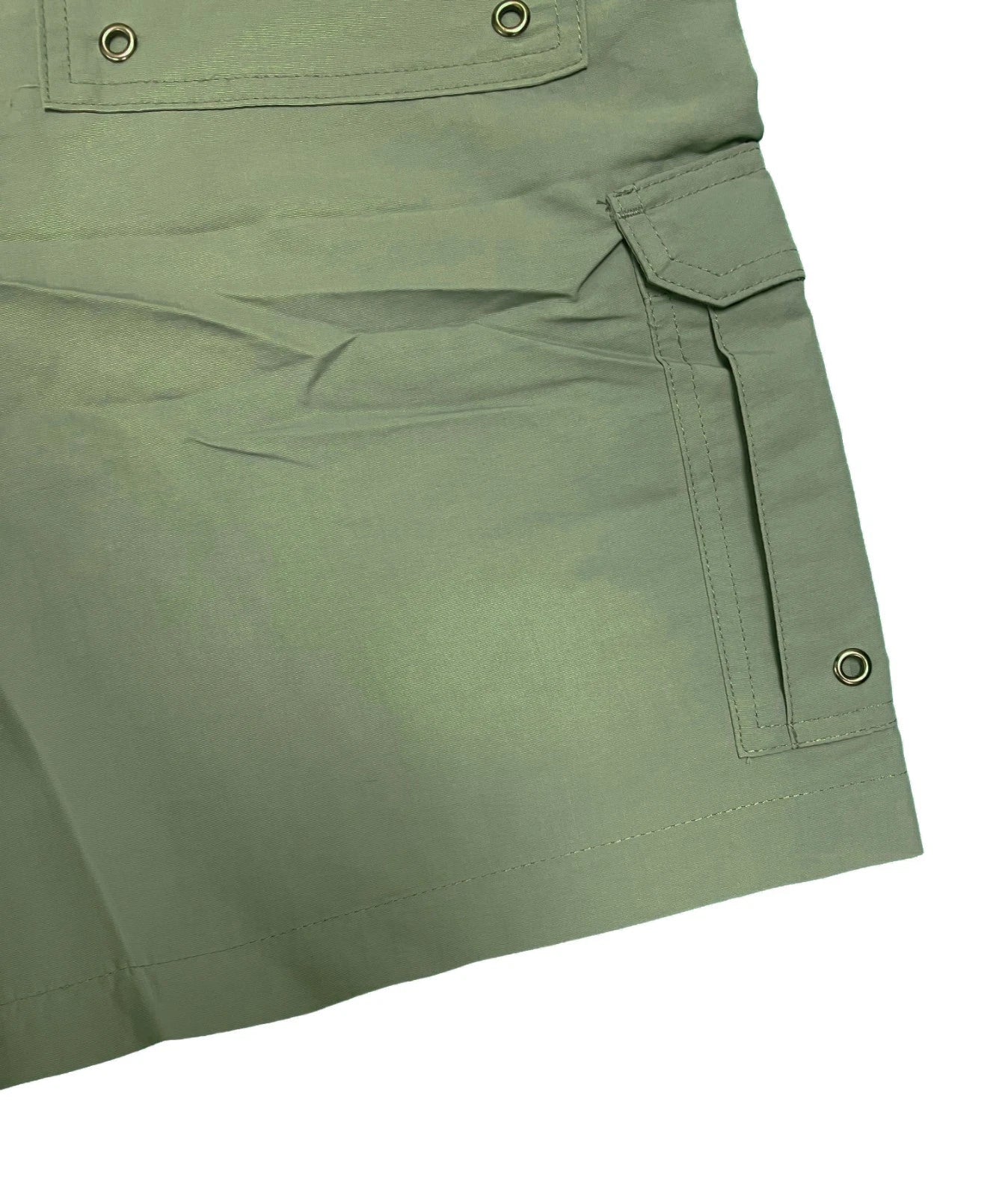 Bimini Bay Outfitters Men's Green Short Boca Grande II Fishing (S09)
