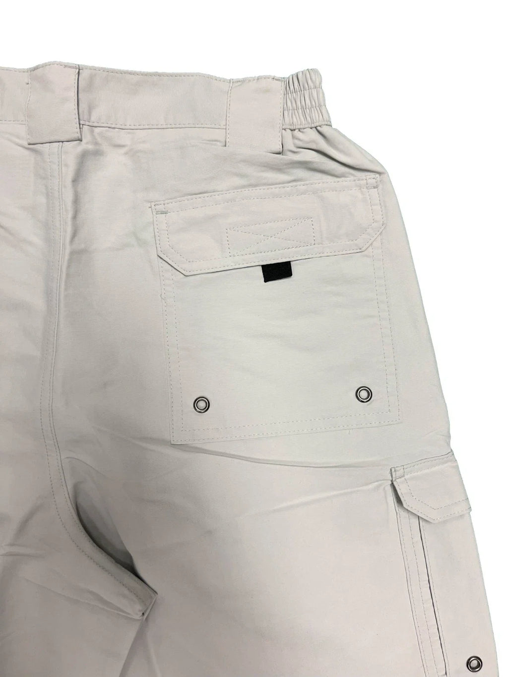Bimini Bay Outfitters Men's Glacier White Short Boca Grande II Fishing (S02)