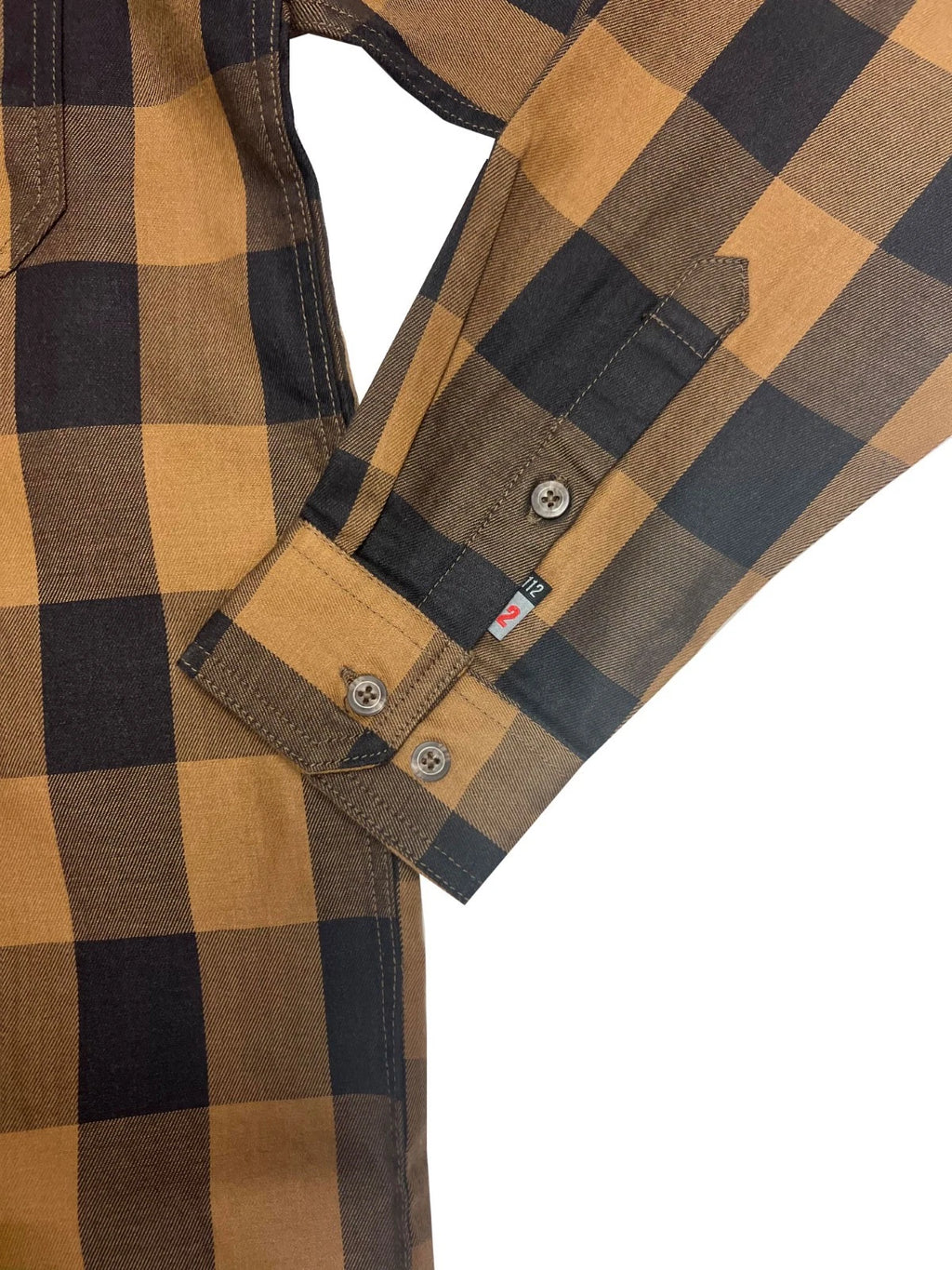 Carhartt FR Men's Brown Force Rugged Flex Original Fit Twill Plaid L/S (S364)