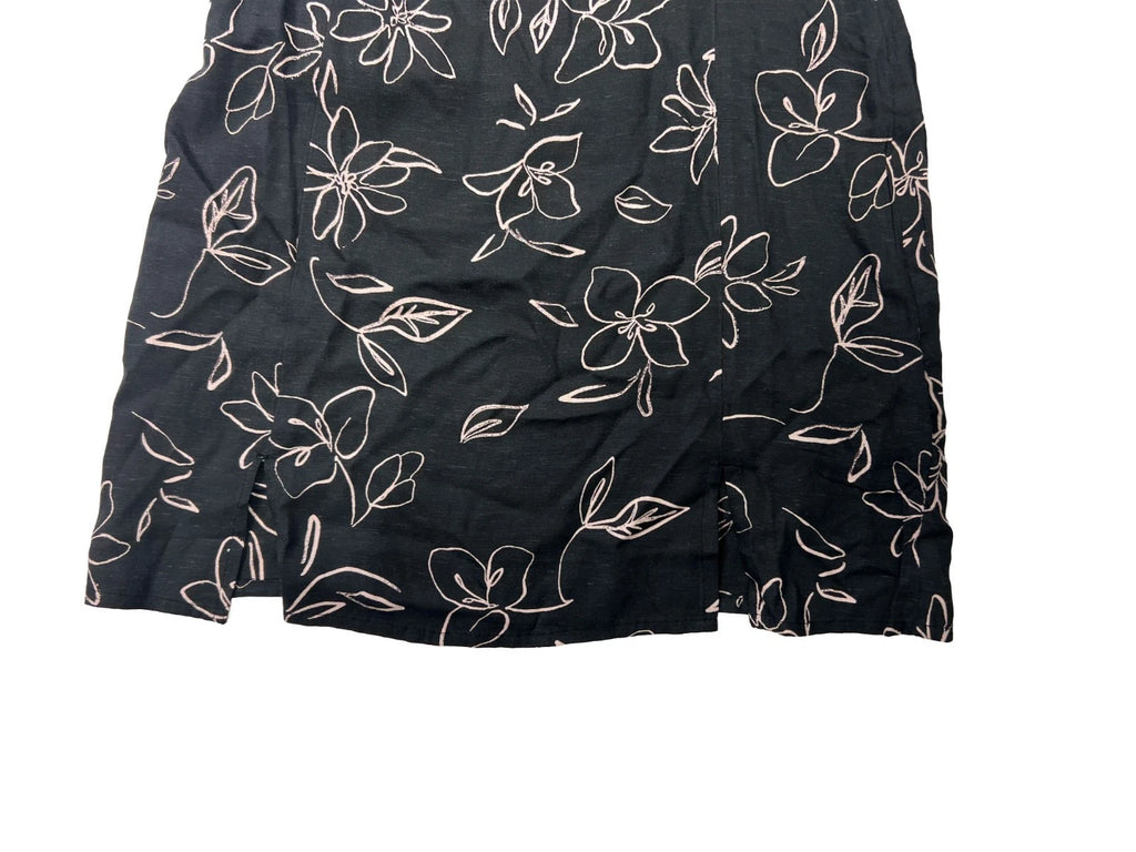 Volcom Women's Vintage Black Dress - Shore Shot Lightweight Soft (S01)