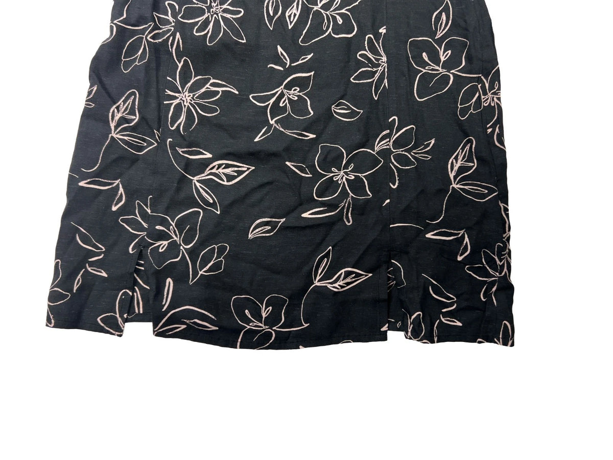 Volcom Women's Vintage Black Dress - Shore Shot Lightweight Soft (S01)
