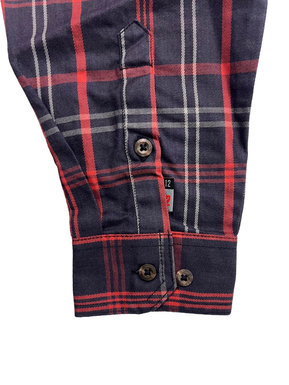 Carhartt FR Men's Red Plaid Shirt - Rugged Flex Work Wear L/S CAT 2 (S370)
