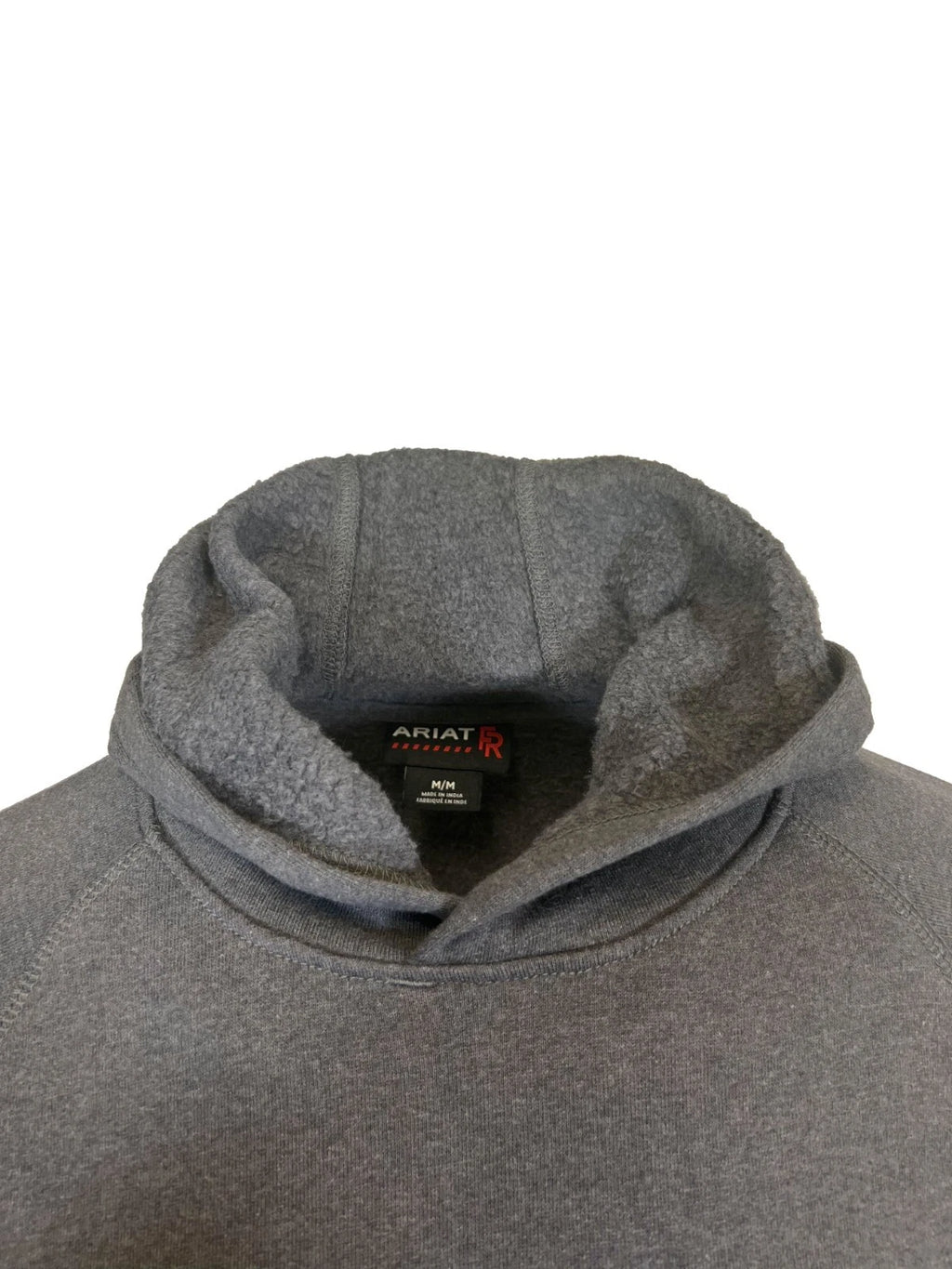 Ariat FR Men's Charcoal Heather Pullover Hoodie Long Sleeve (S72)