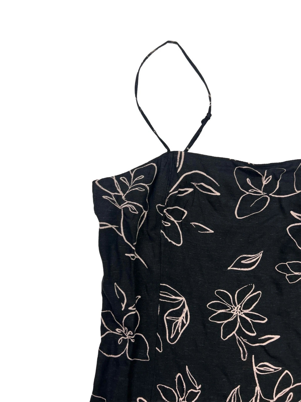Volcom Women's Vintage Black Dress - Shore Shot Lightweight Soft (S01)