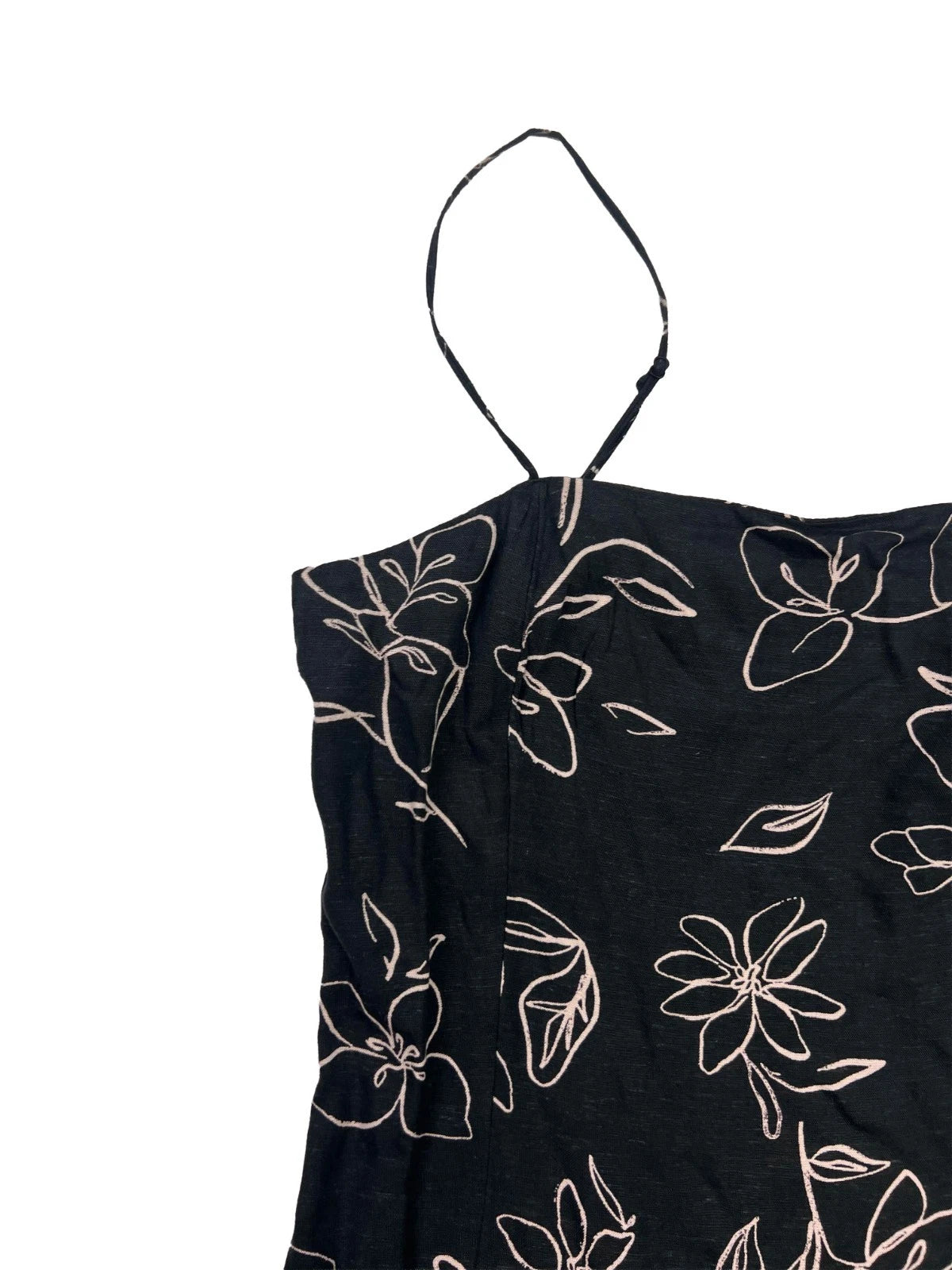Volcom Women's Vintage Black Dress - Shore Shot Lightweight Soft (S01)