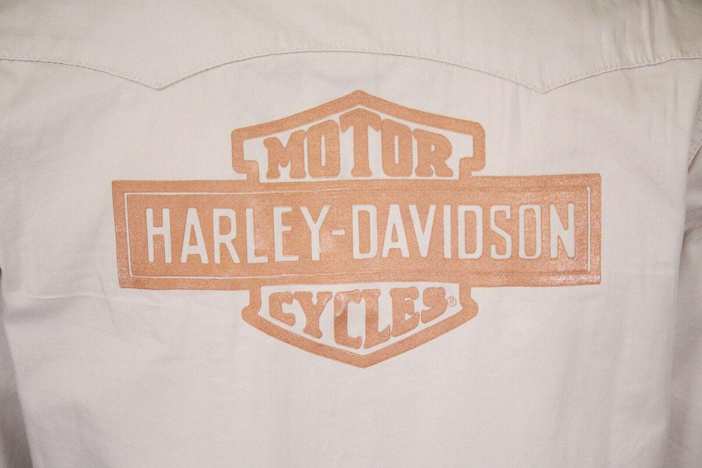 HD Branded Women's Beige 1903 L/S Woven Shirt (S17)