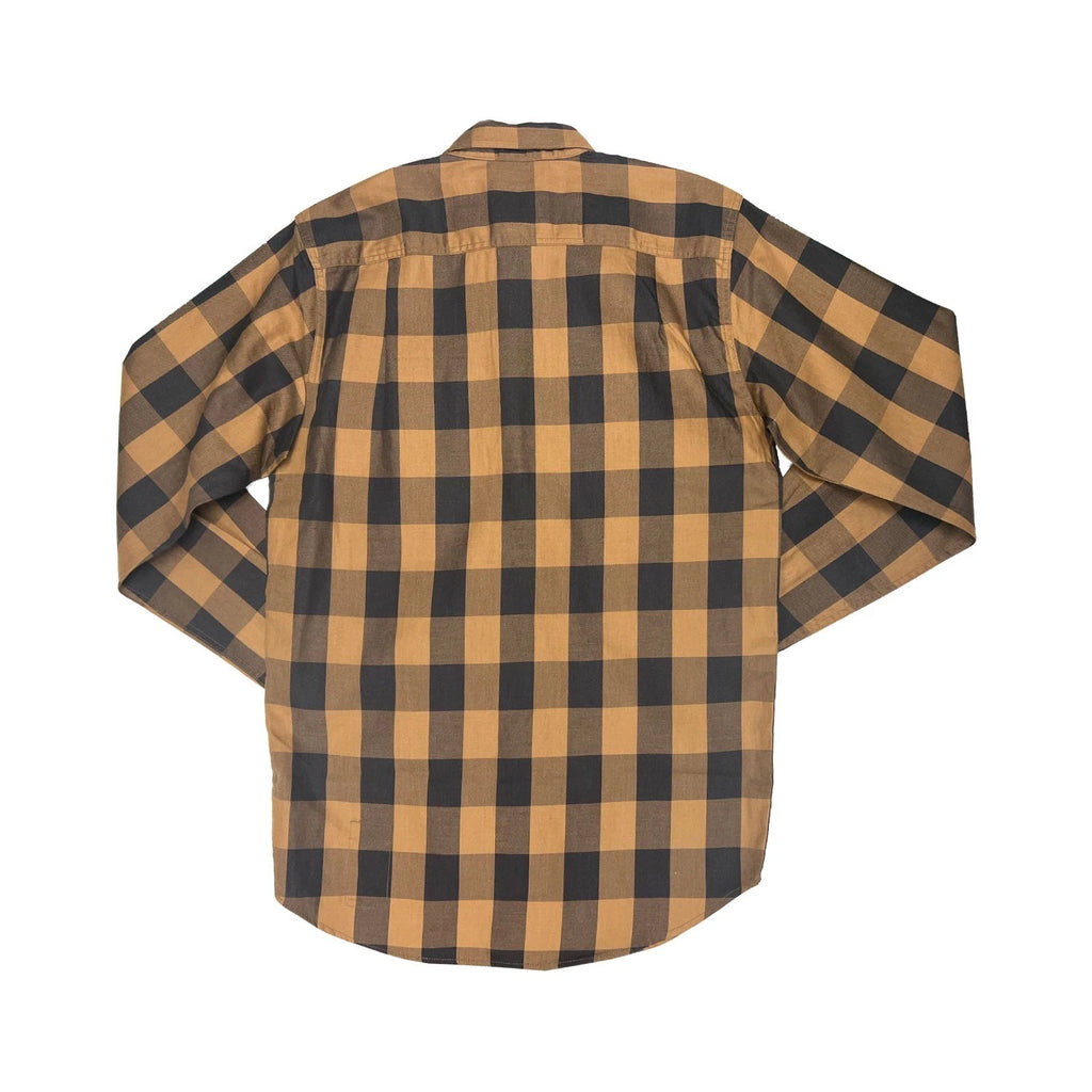 Carhartt FR Men's Brown Force Rugged Flex Original Fit Twill Plaid L/S (S364)