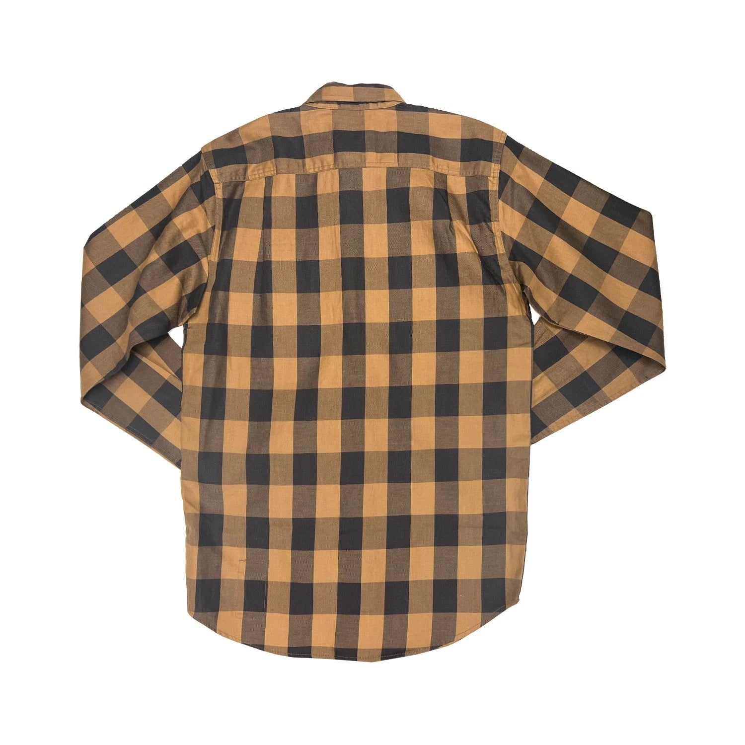 Carhartt FR Men's Brown Force Rugged Flex Original Fit Twill Plaid L/S (S364)
