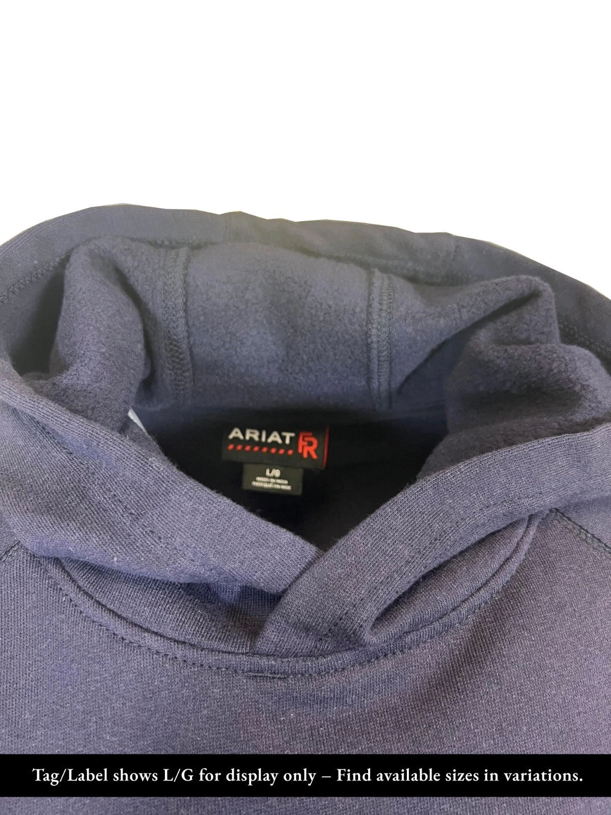 Ariat FR Men's Navy Hoodie Solid Flame Resistant Durastretch (S69)