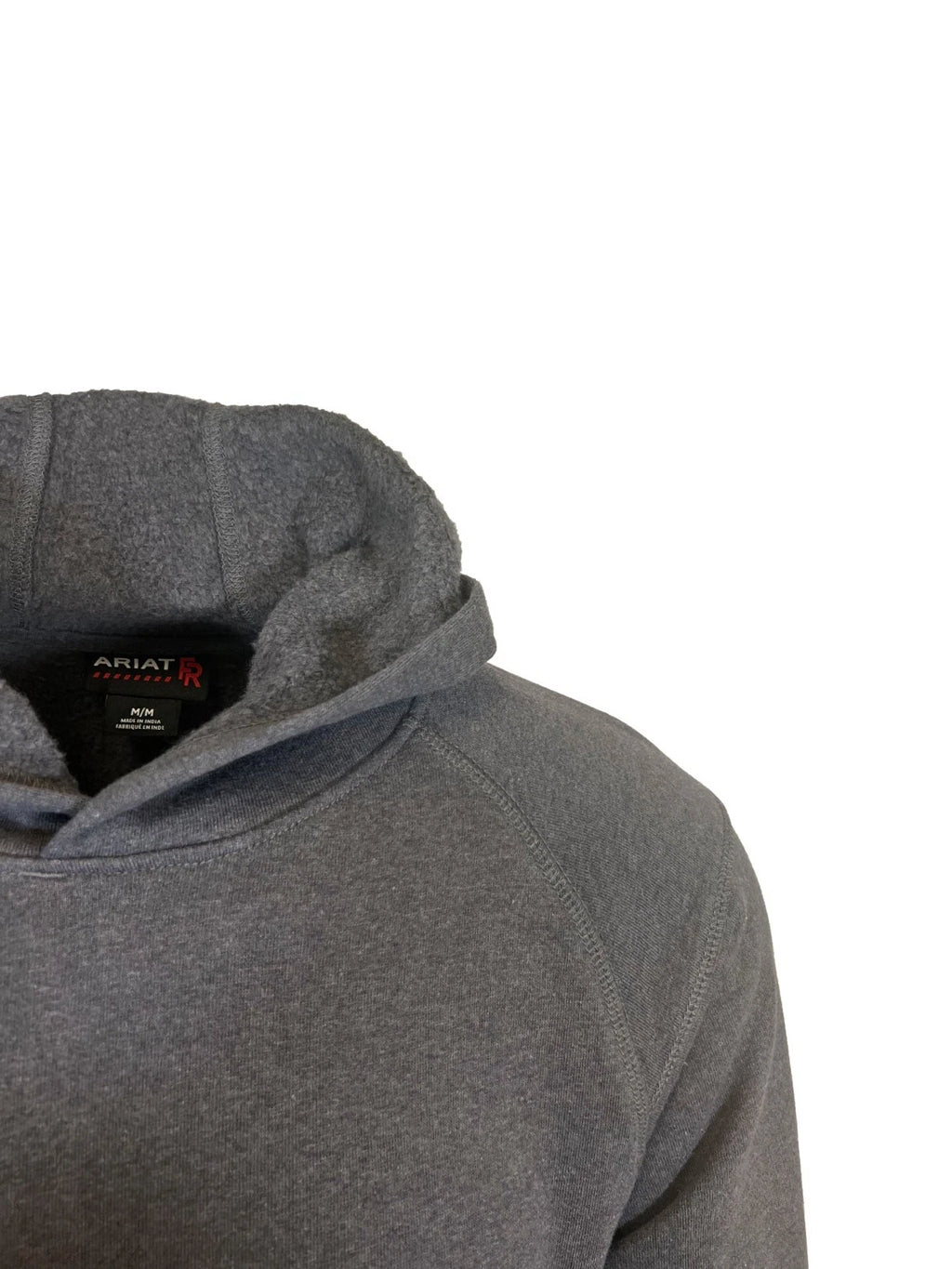 Ariat FR Men's Charcoal Heather Pullover Hoodie Long Sleeve (S72)