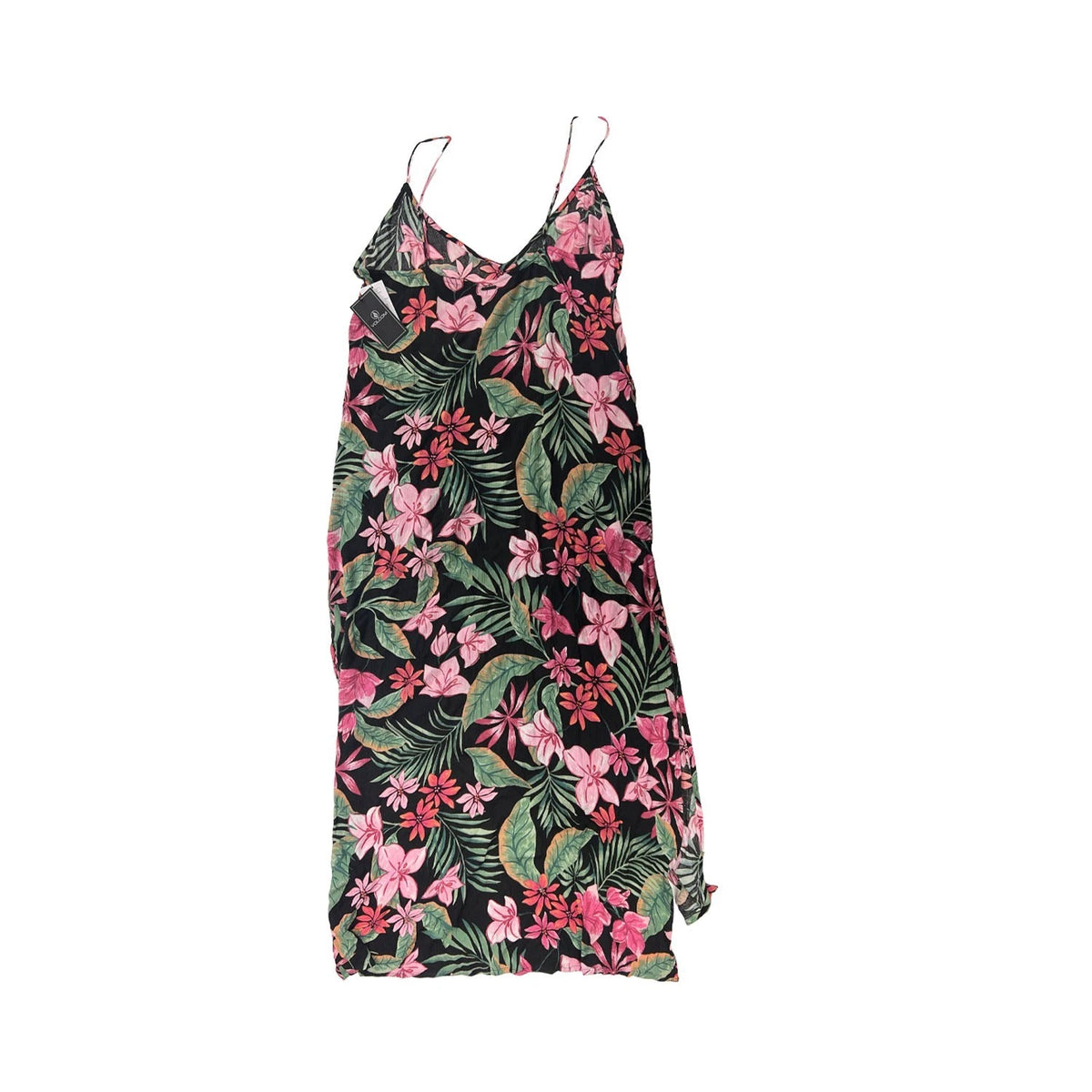 Volcom Women's Multi Color Dress - Boss Beach Lightweight Soft (S02)