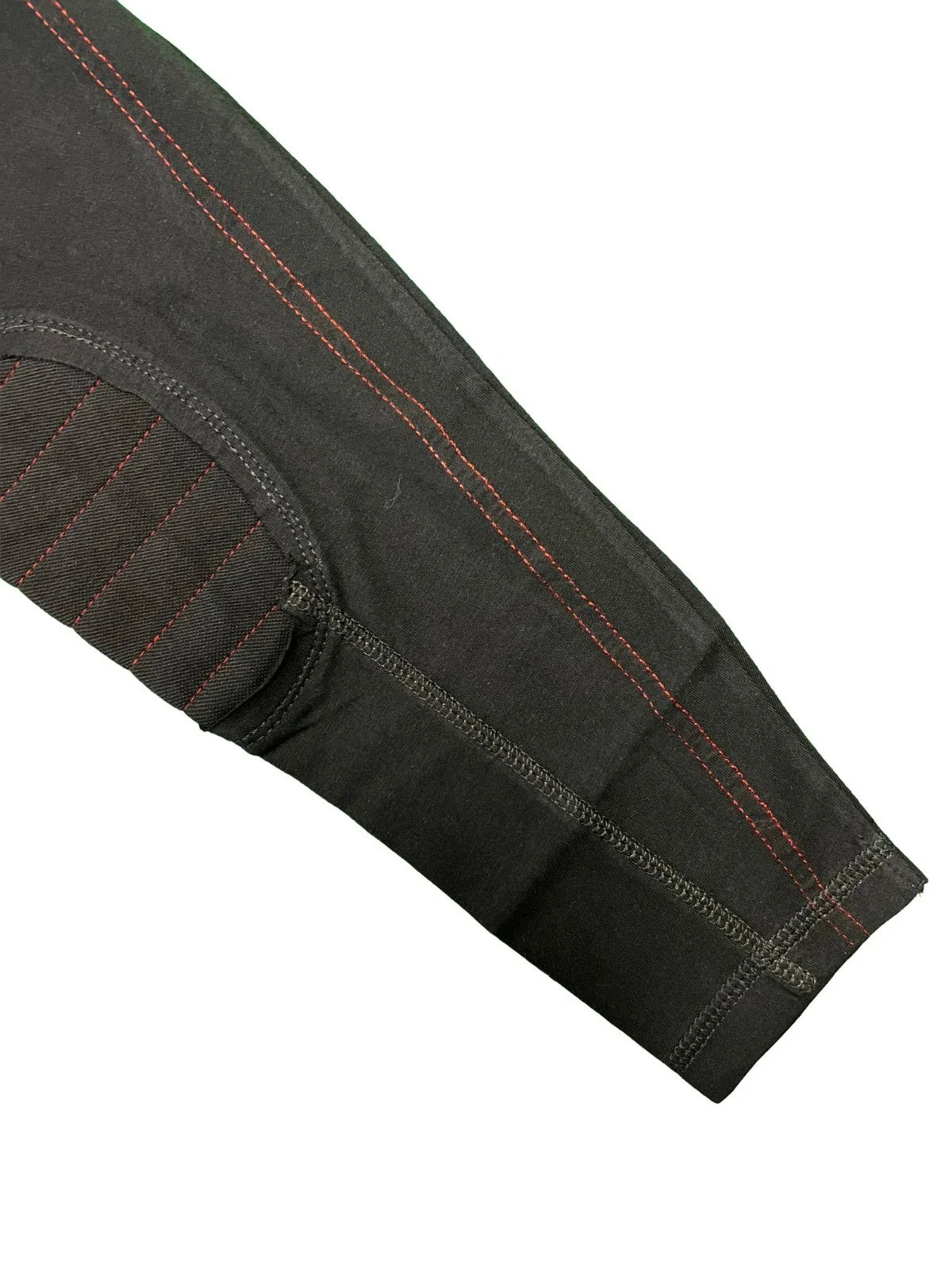 HD Branded Men's Black Shirt Reinforced Ribbed Paneling L/S Tee (S108)