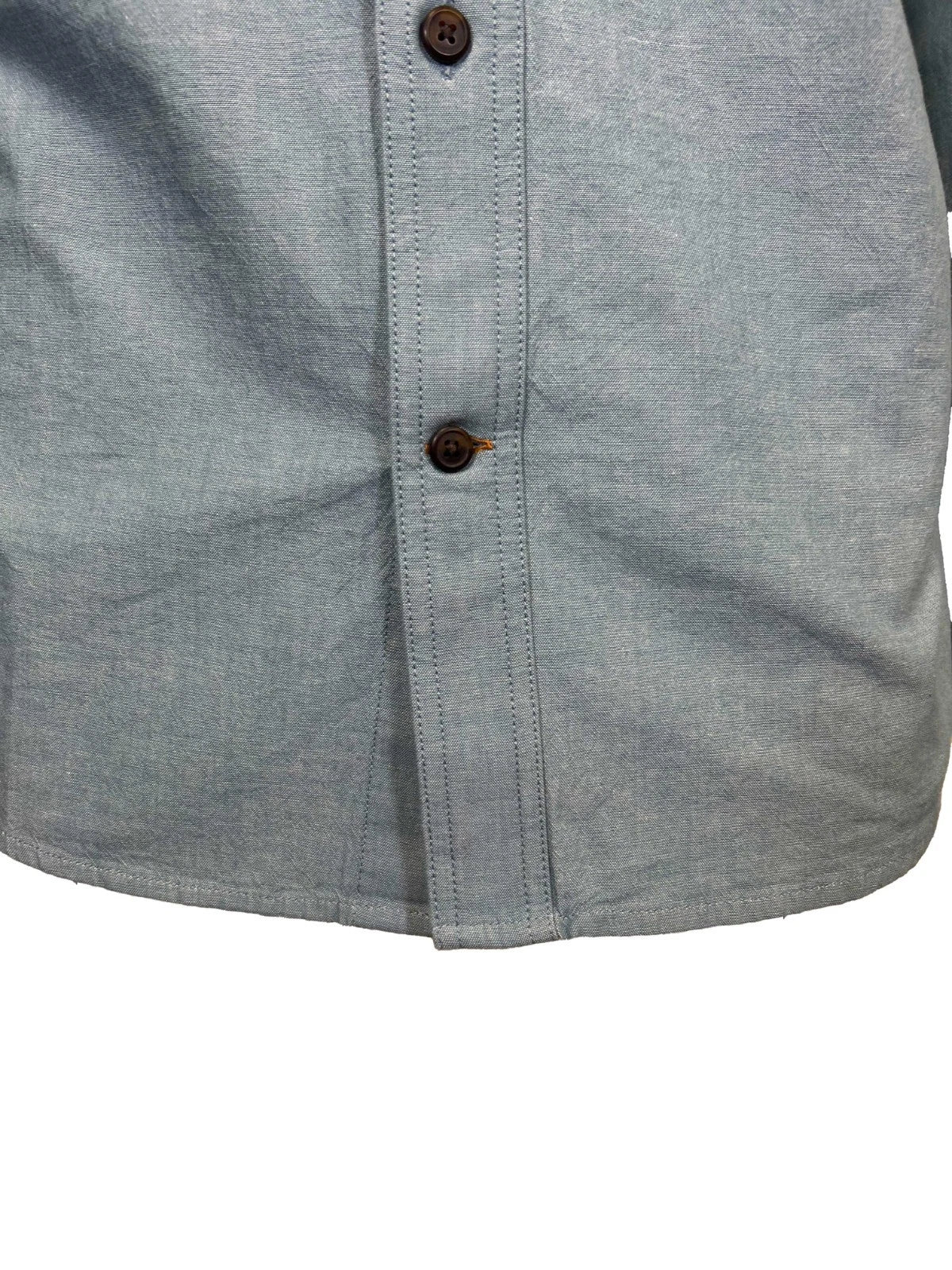 Carhartt Men's Blue Chambray Shirt Loose Fit Midweight L/S (350)