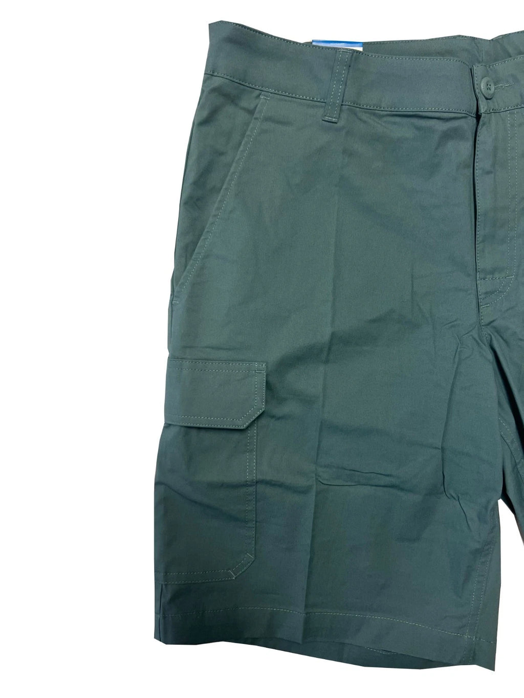 Columbia Men's Green Short Cargo Rapid Rivers Omni-Shade UPF 10" Inseam (347)