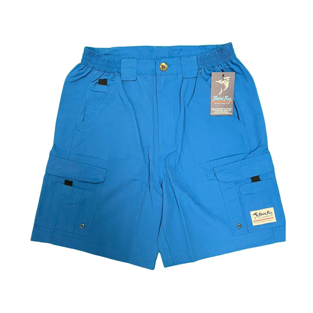 Bimini Bay Outfitters Men's Blue Wave Short Boca Grande II Fishing (S08)