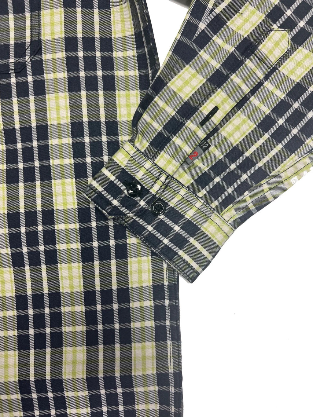 Carhartt FR Men's Sour Apple Shirt Rugged Flex Original Fit Plaid L/S (S366)