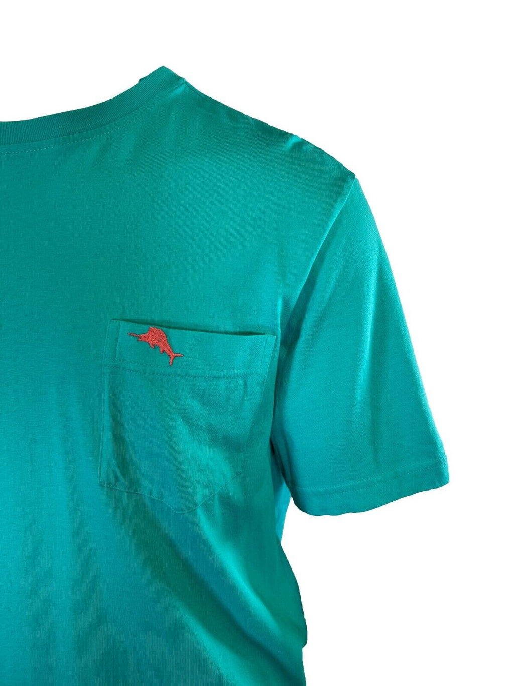 Tommy Bahama Men's Ming Jade T-Shirt Crew Neck Bali Skyline Pink Logo Tee (S34)