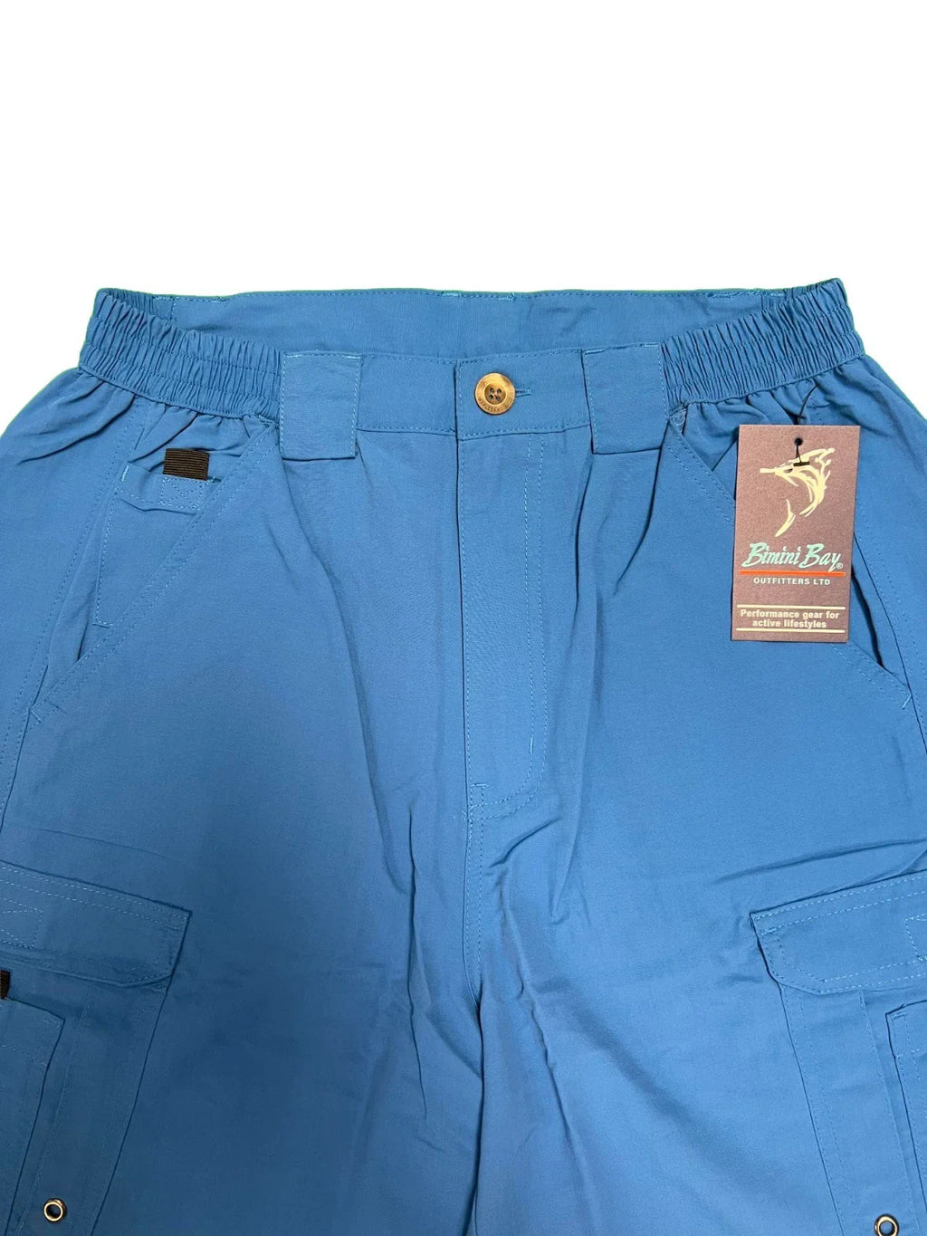Bimini Bay Outfitters Men's Blue Wave Short Boca Grande II Fishing (S08)