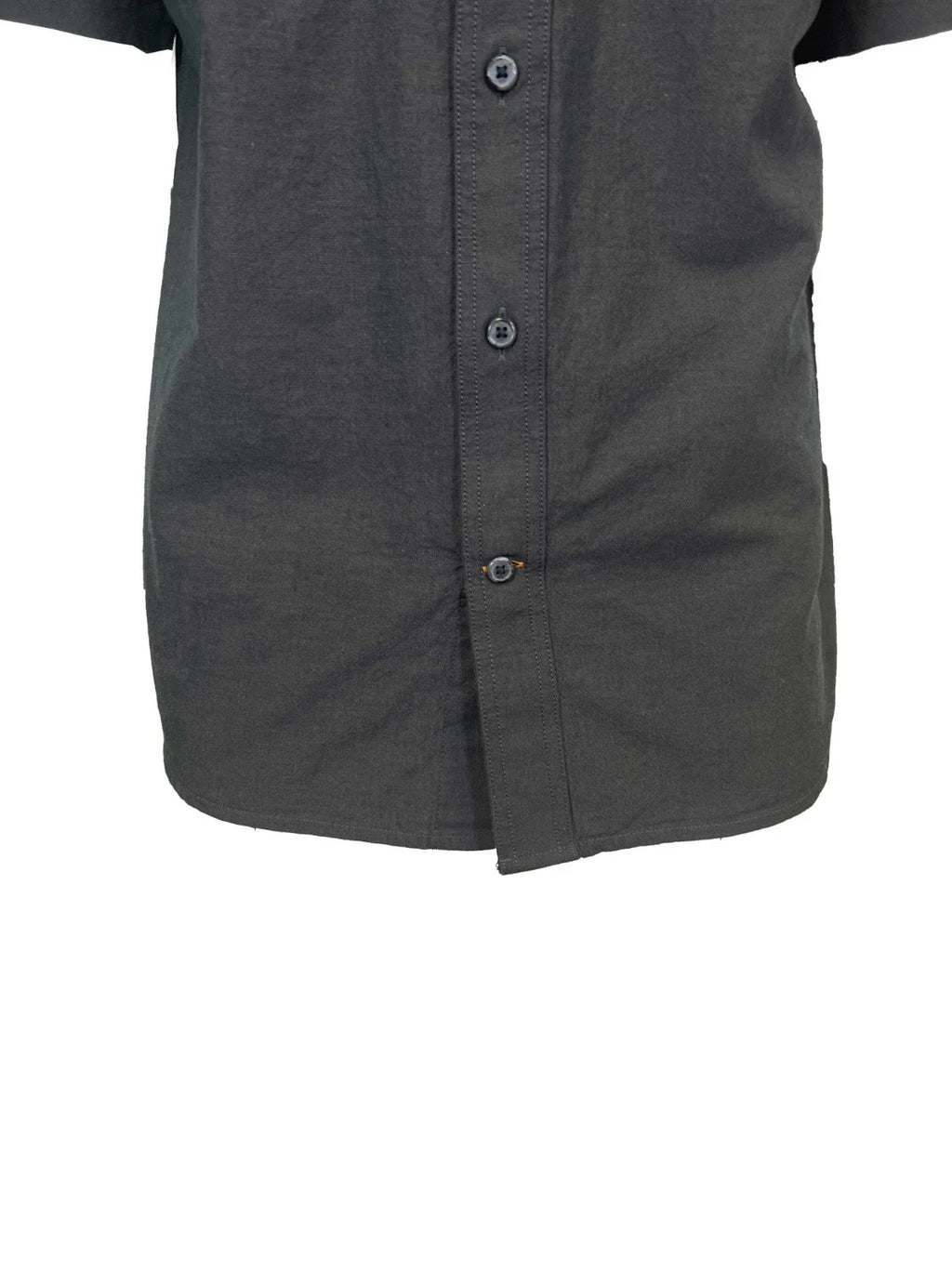 Carhartt Men's Black Chambray Shirt Loose Fit Medium weight S/S (352)