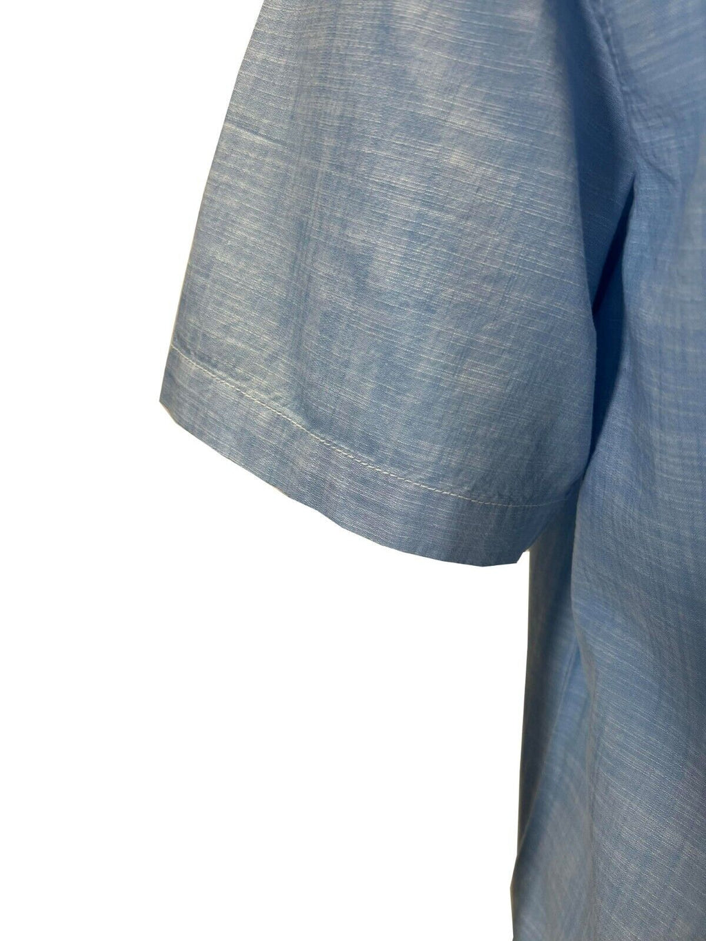 Tommy Bahama Men's Big Sky Blue Shirt Button Up Short Sleeve (S09)