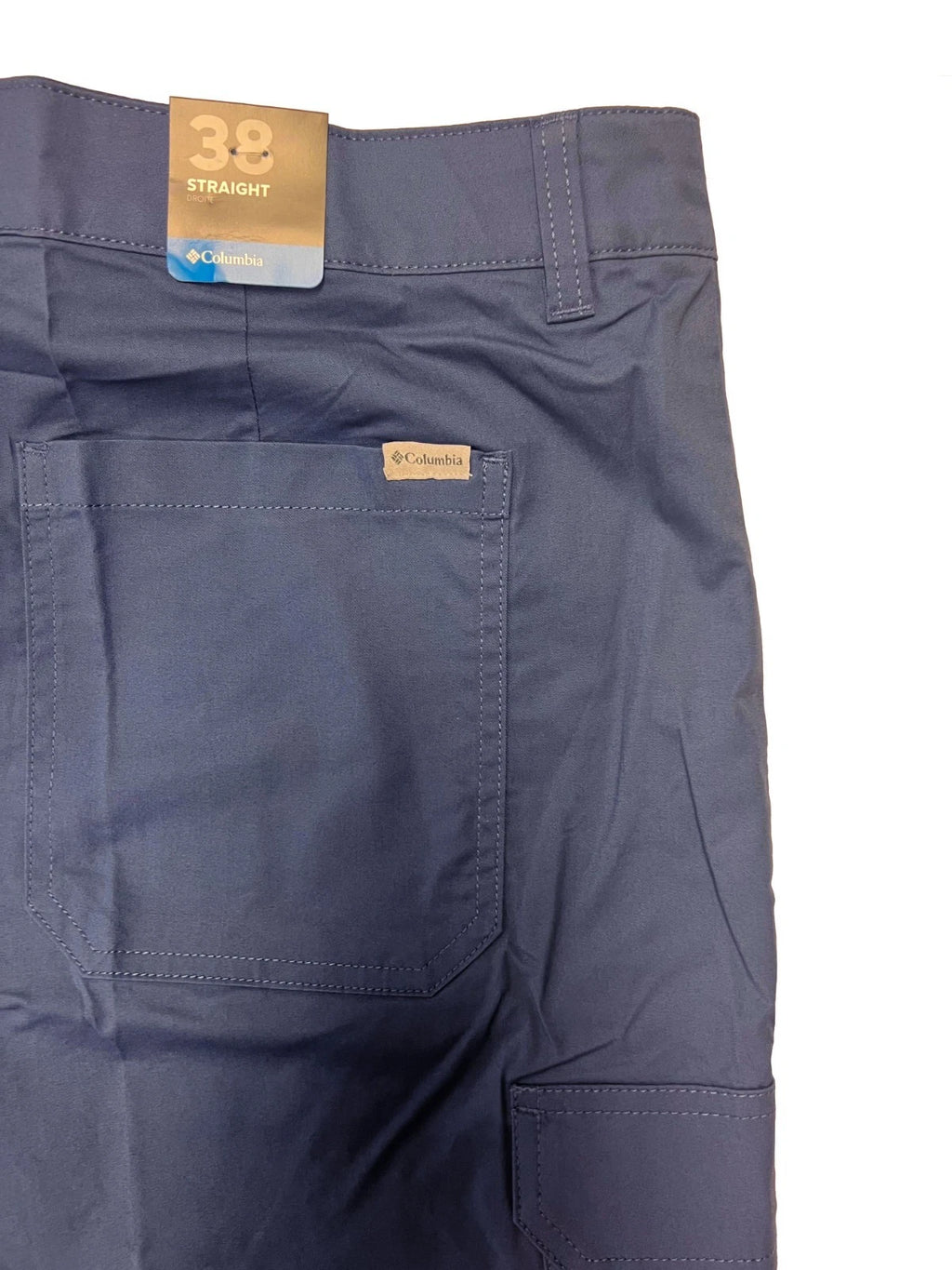 Columbia Men's Navy Short Cargo Rapid Rivers Omni-Shade UPF 10" Inseam (346)
