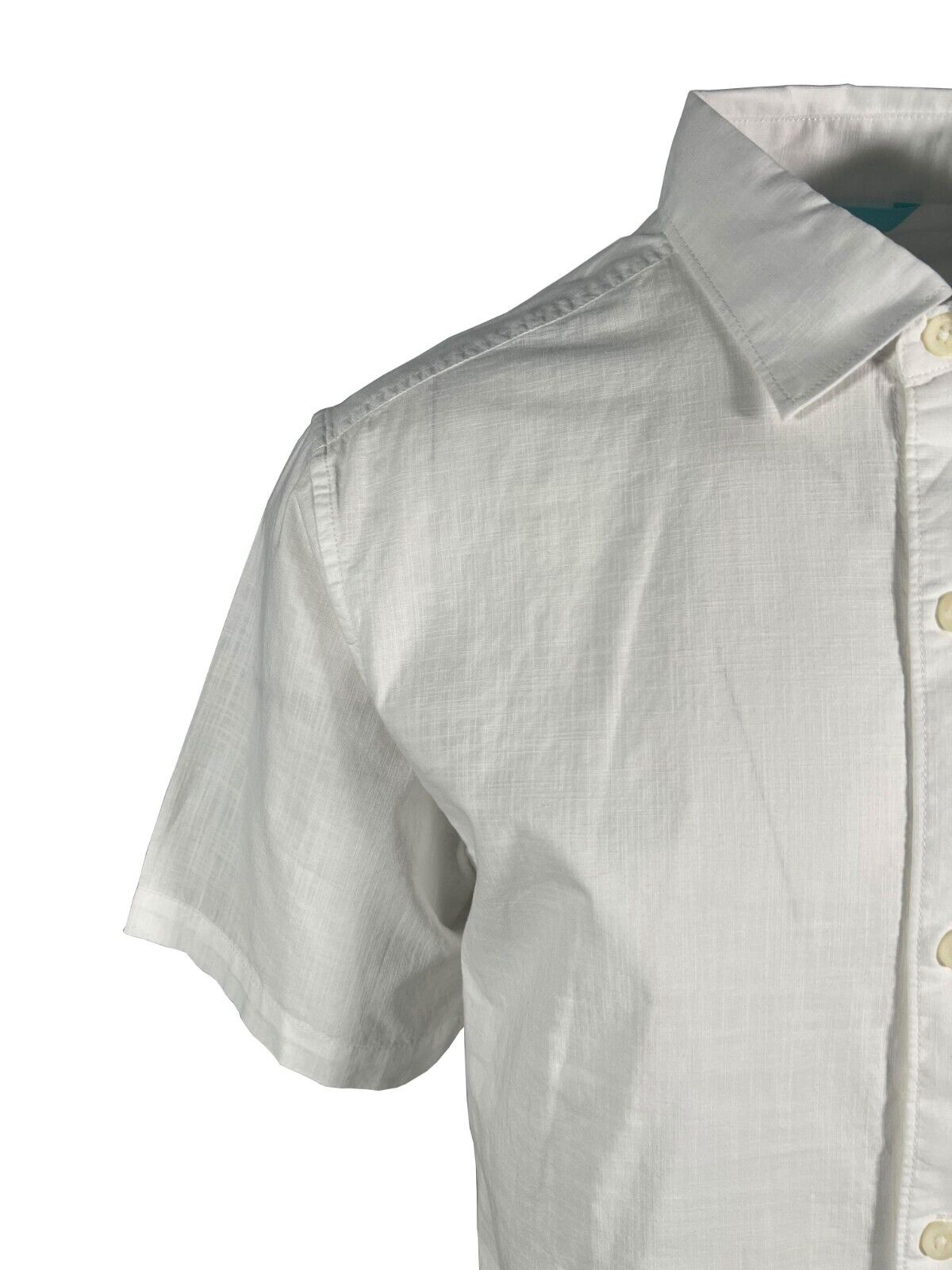 Tommy Bahama Men's White Shirt Button Up Short Sleeve (S07)