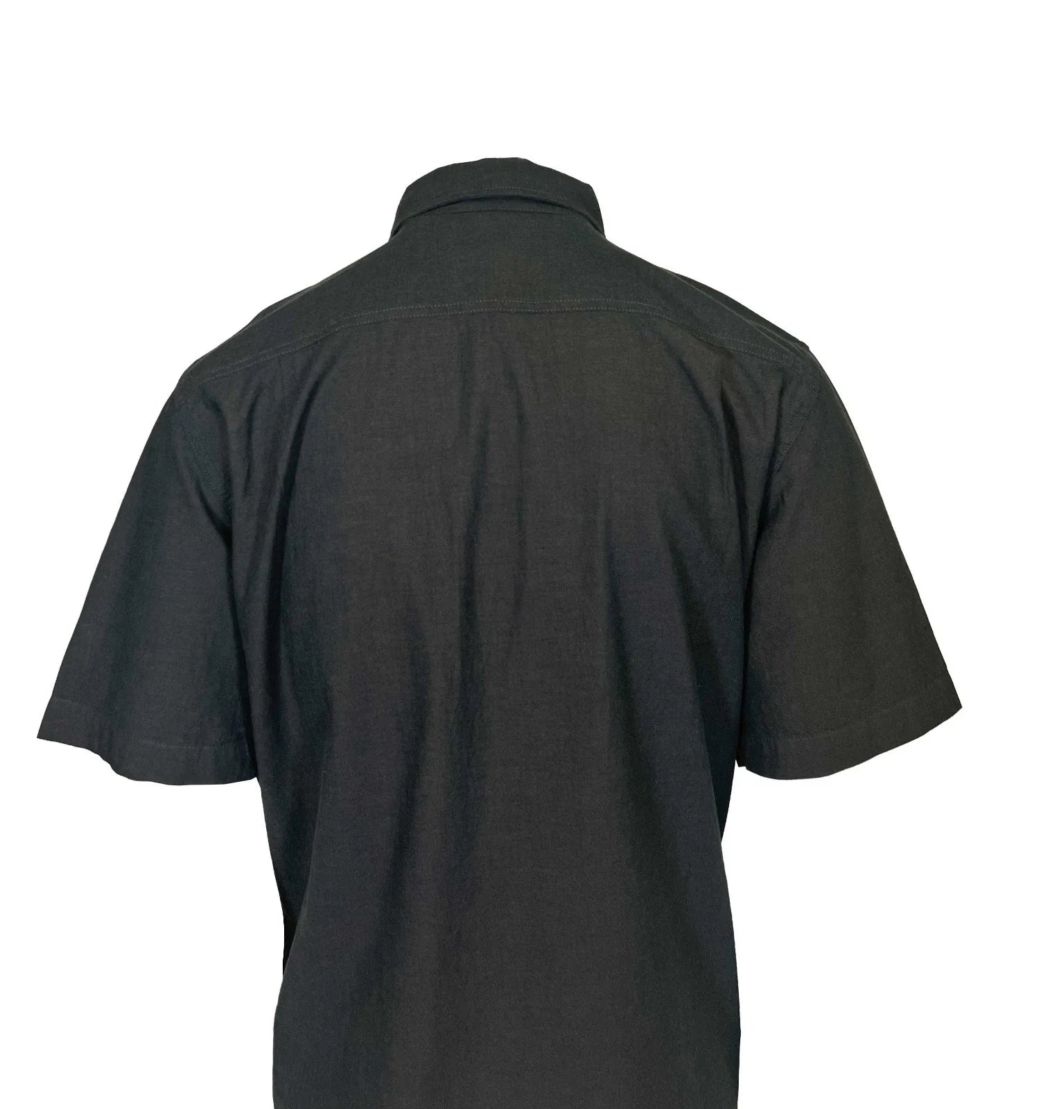 Carhartt Men's Black Chambray Shirt Loose Fit Medium weight S/S (352)