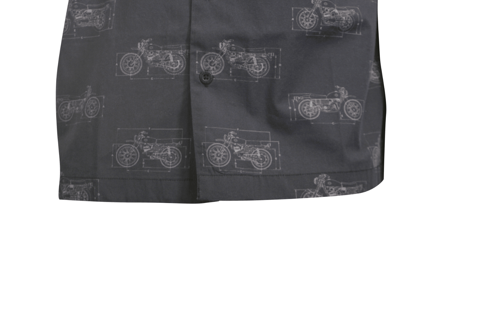 HD Branded Men's Shirt Black Fueled Allover Custom Print S/S (S60)