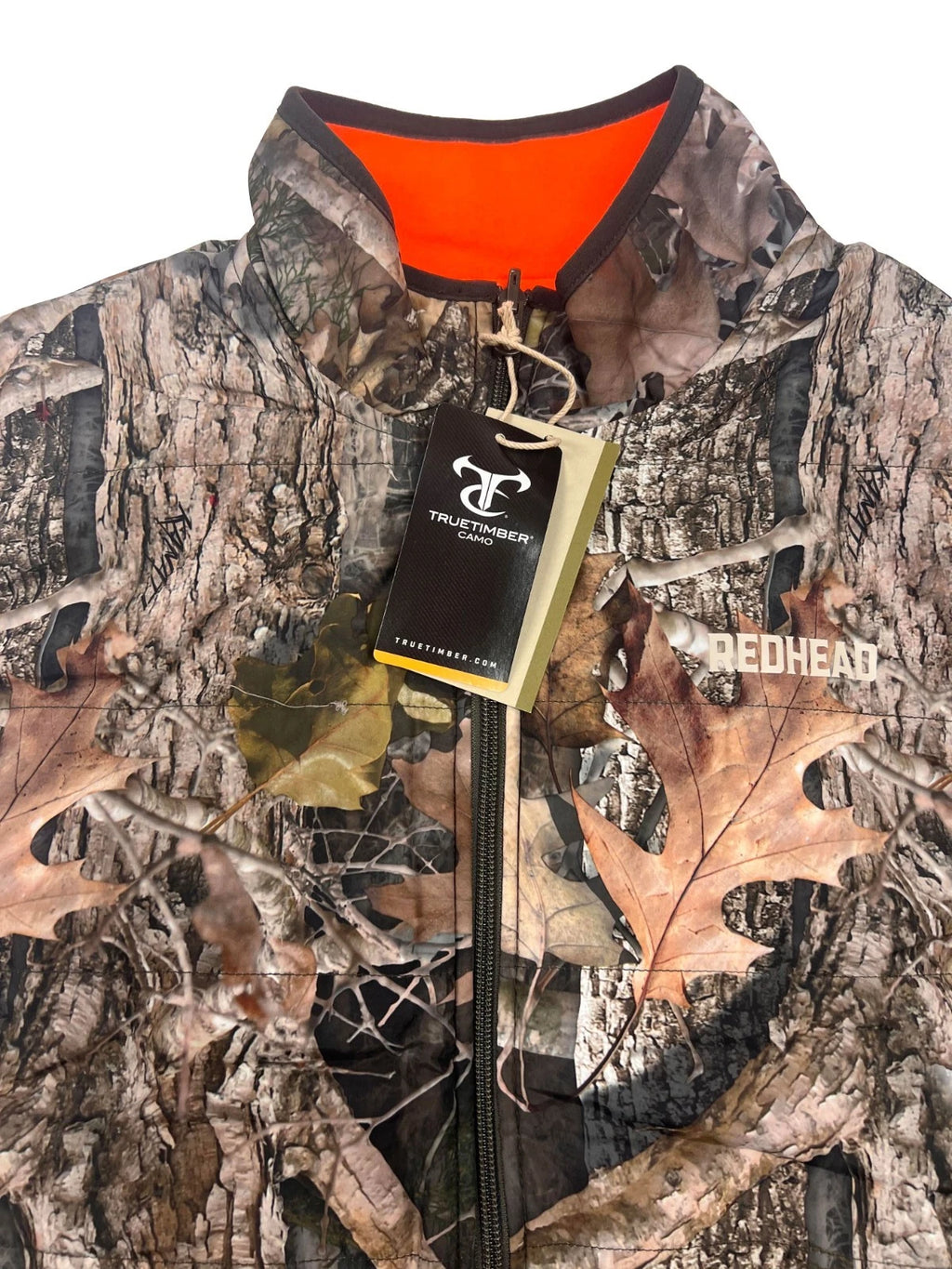 RedHead Men's Blaze Vest - TrueTimber Kanati Camo Reversible Sleeveless (S01)