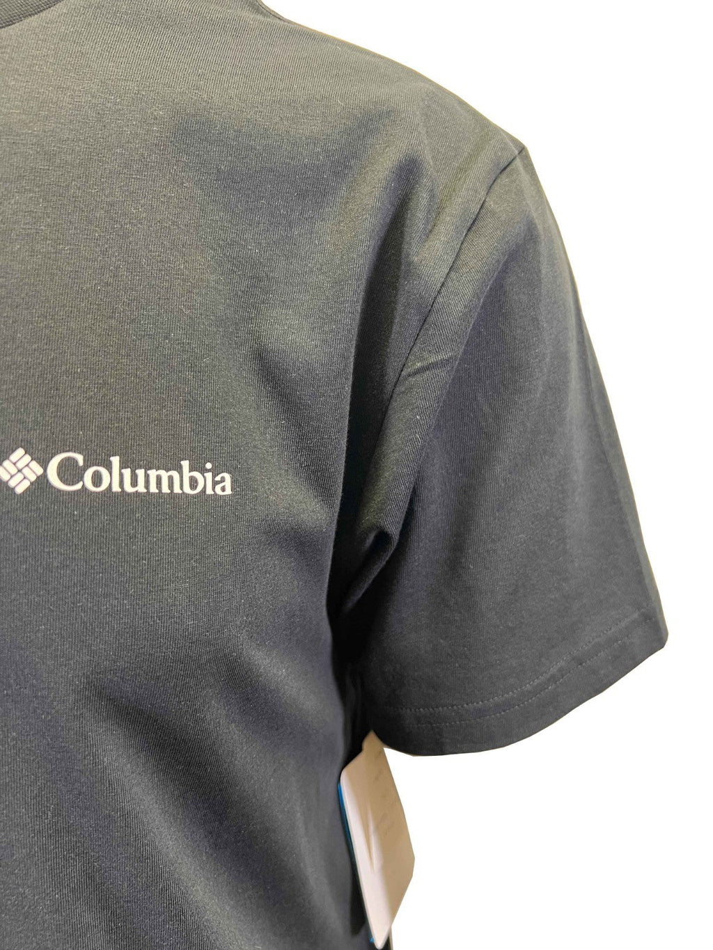 Columbia Men's Black T-Shirt CSC Basic Logo Everyday Wear S/S (S01)