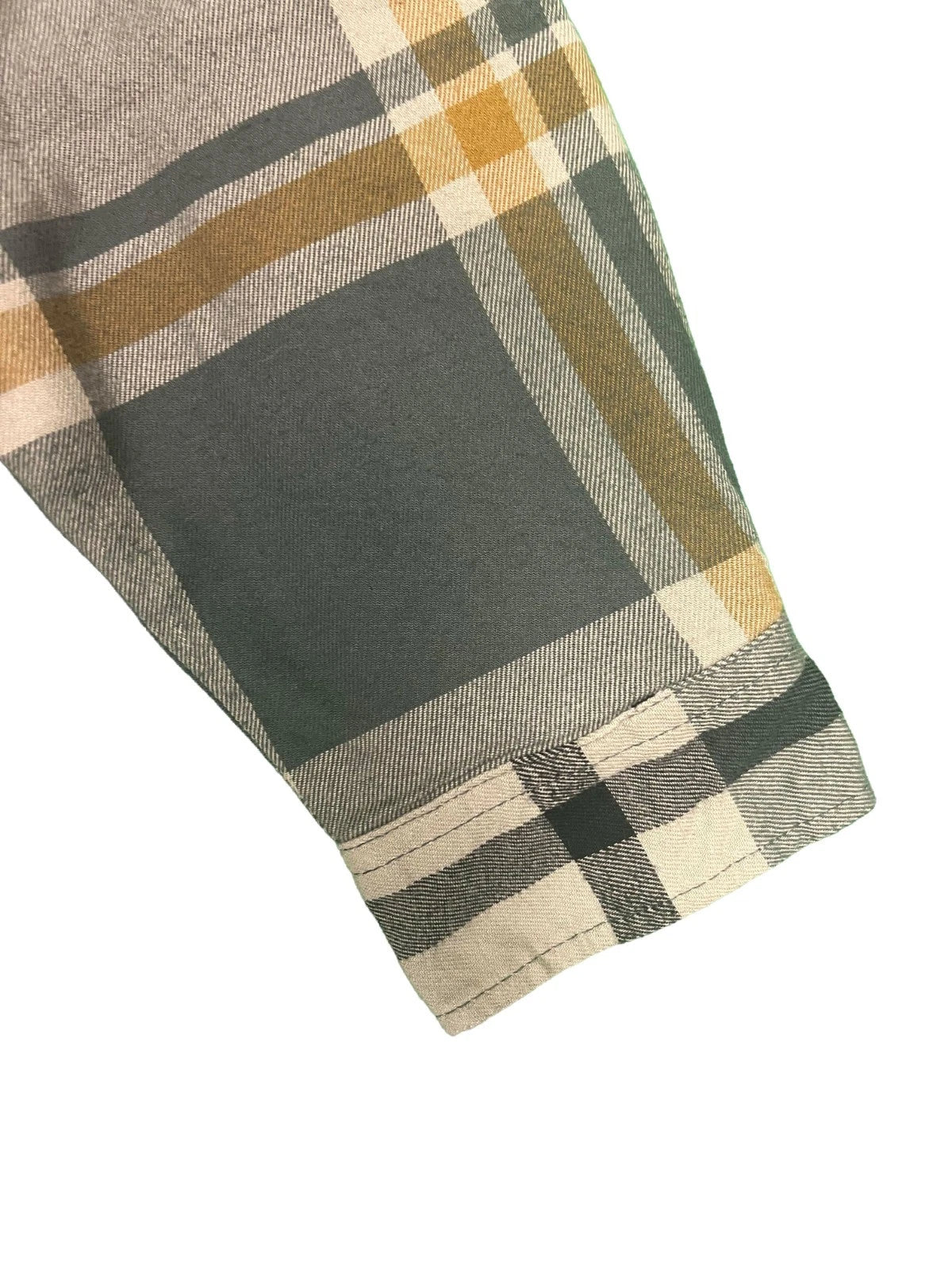 Carhartt Men's Green Shirt Rugged Flex Hooded Plaid Fleece Lined Shacket (S049)