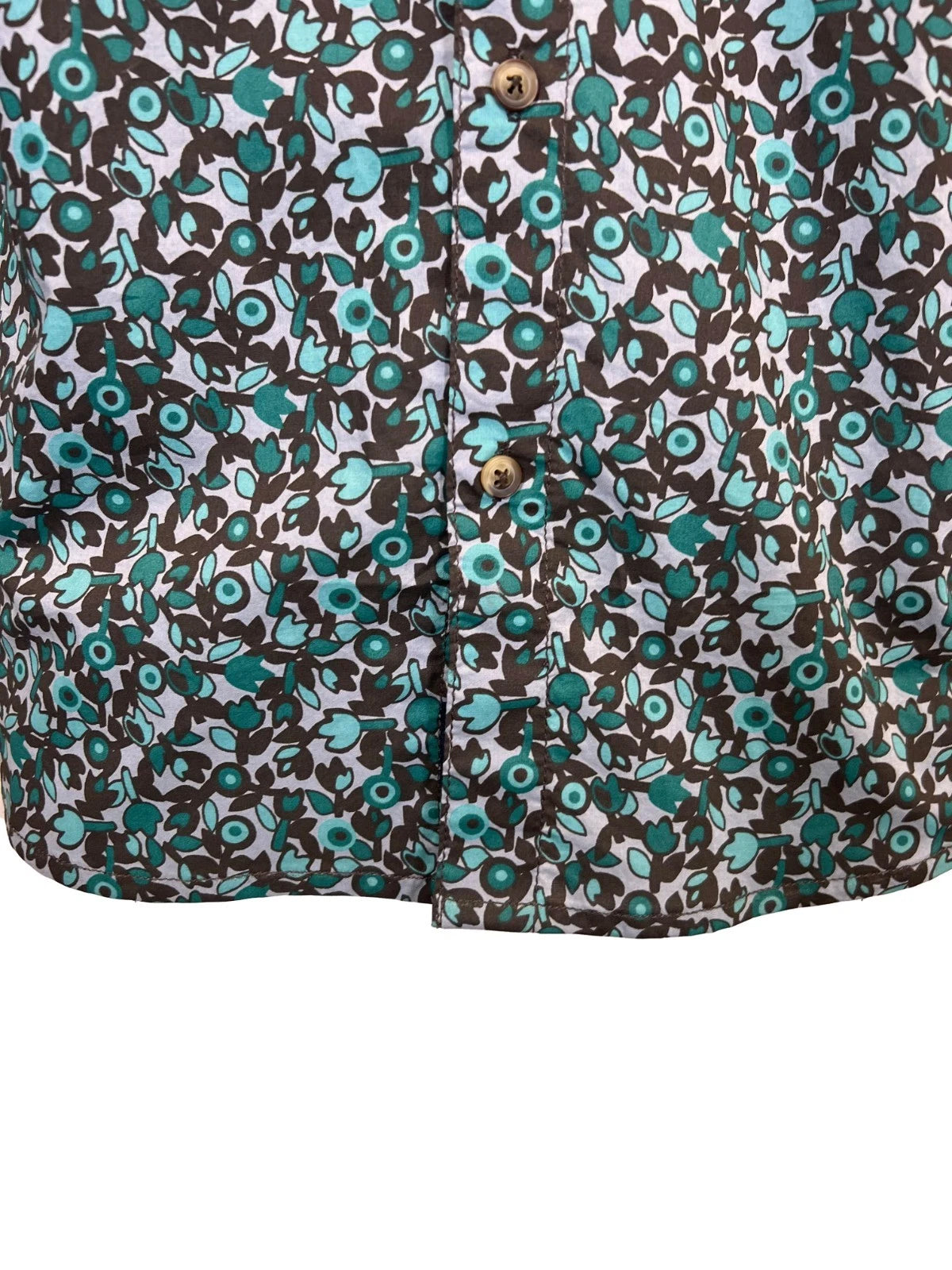 Rumors Men's Printed Shirt - Green Leaf & Teal Leaf 2 Pack S/S (S06 + S09)