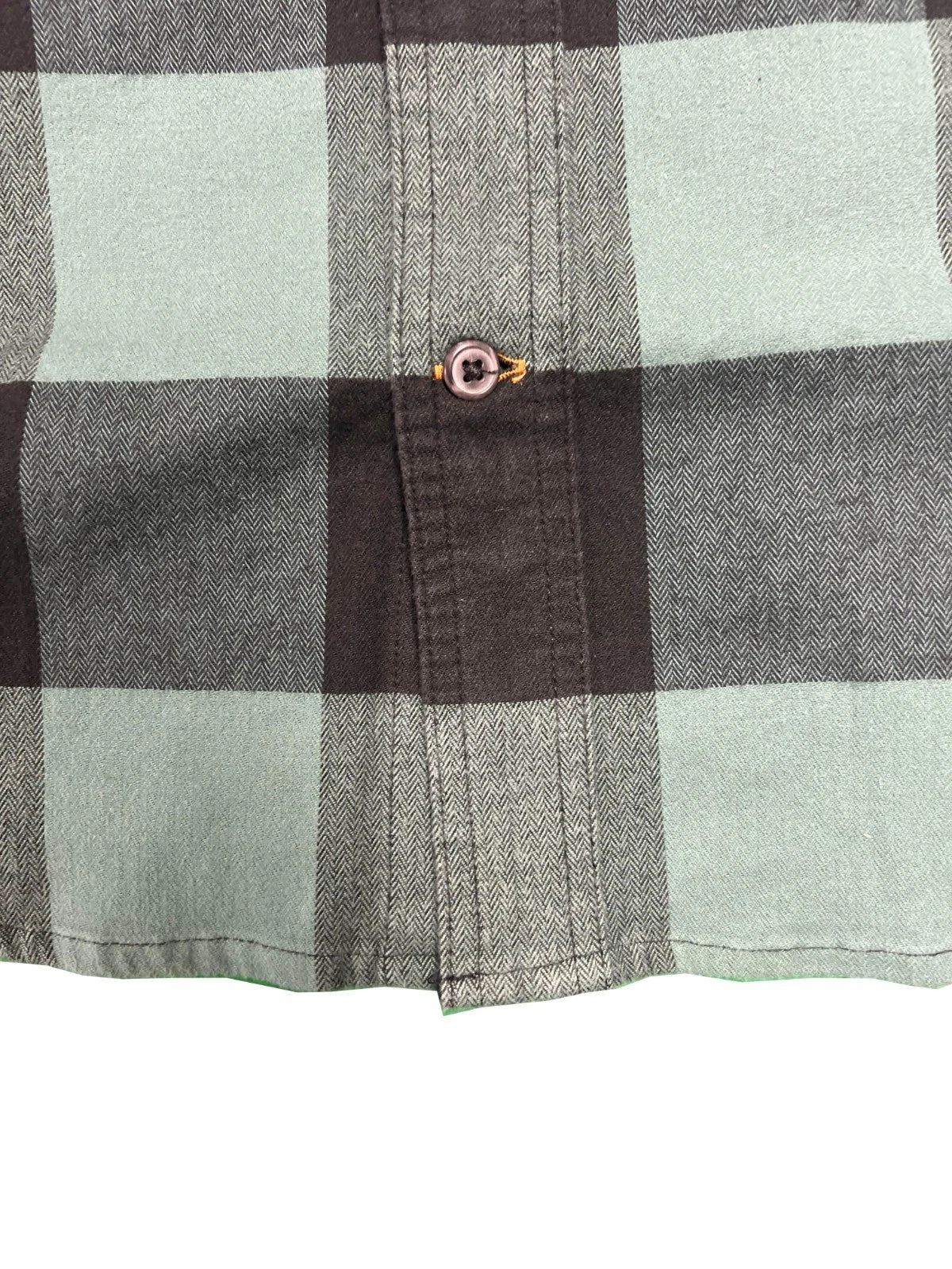 Carhartt Men's Slate Green Plaid Shirt Relaxed Fit Flannel L/S (S360)